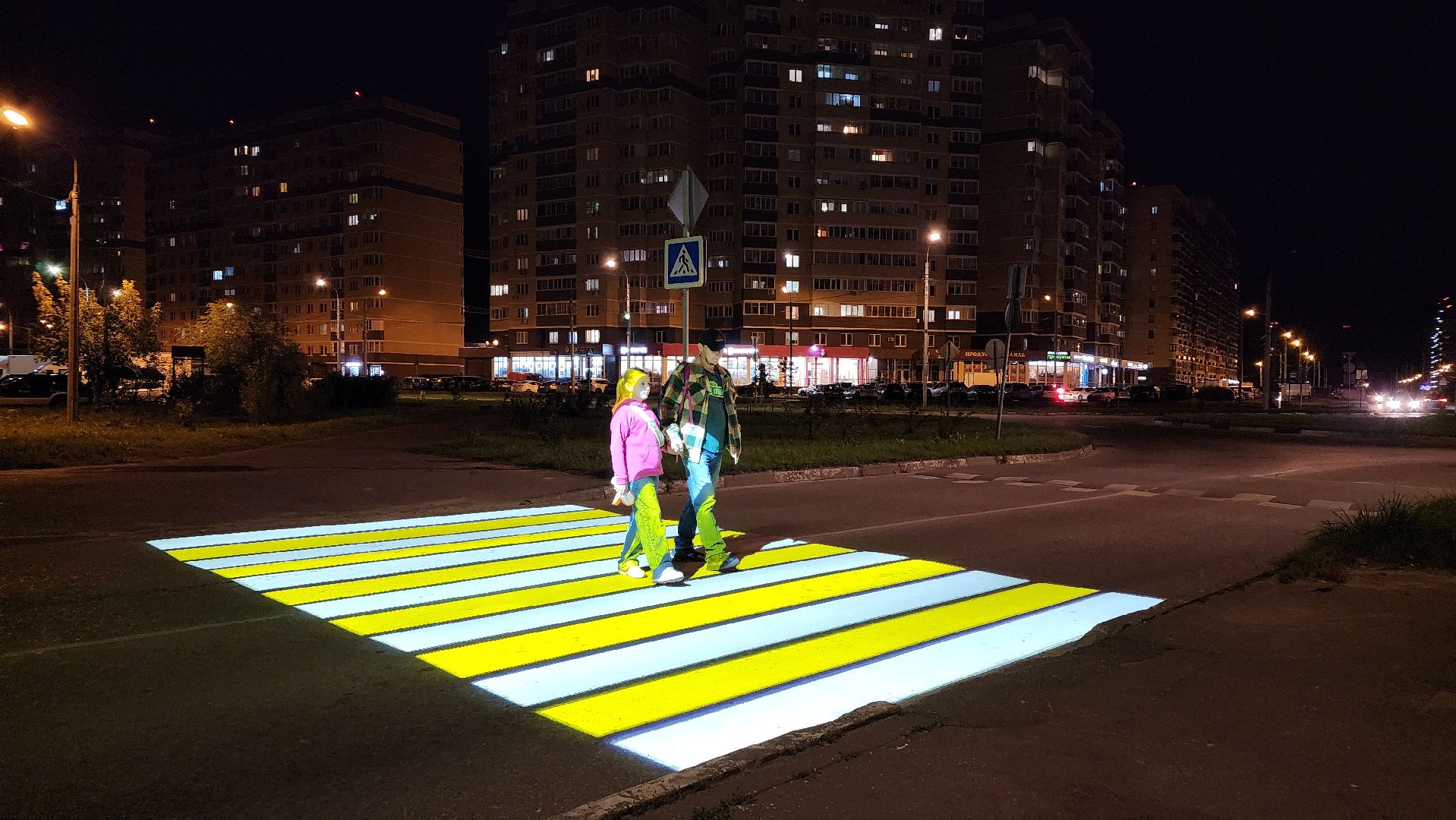 дороги, пешеходный переход, лосино-петровский,