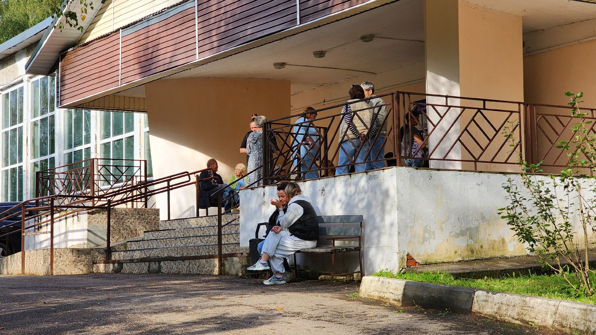 Руза, выездная администиация, хоккейная коробка,