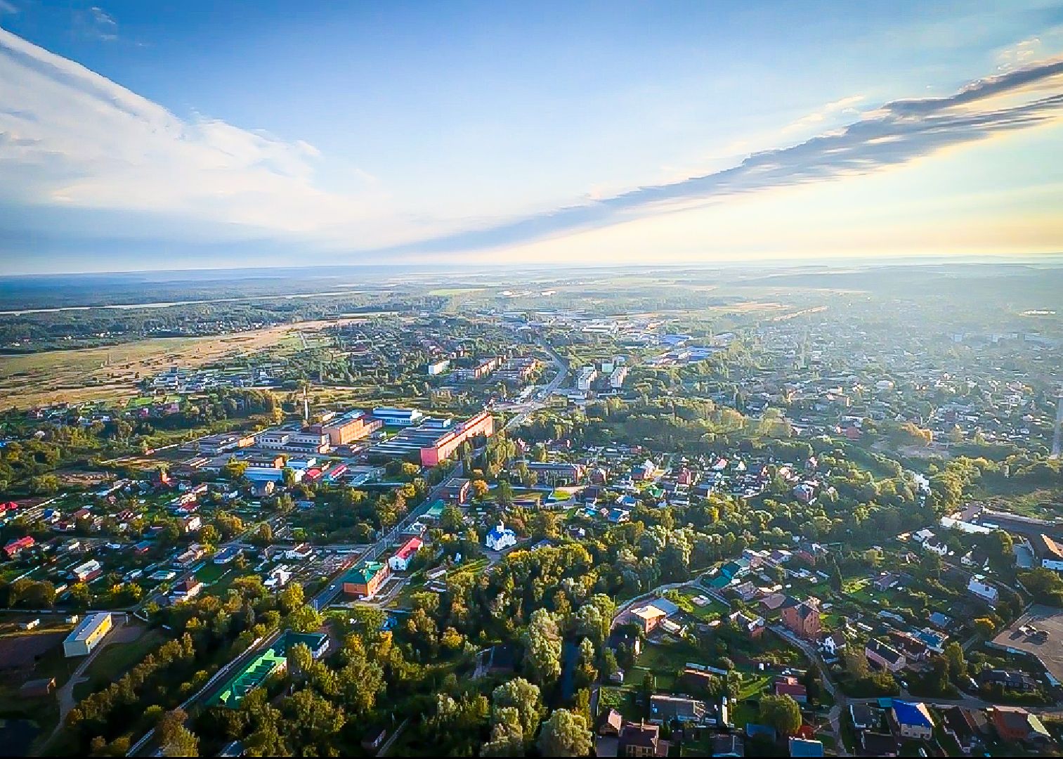 клин, общество, день знаний, дети, полет теплового аэростата,