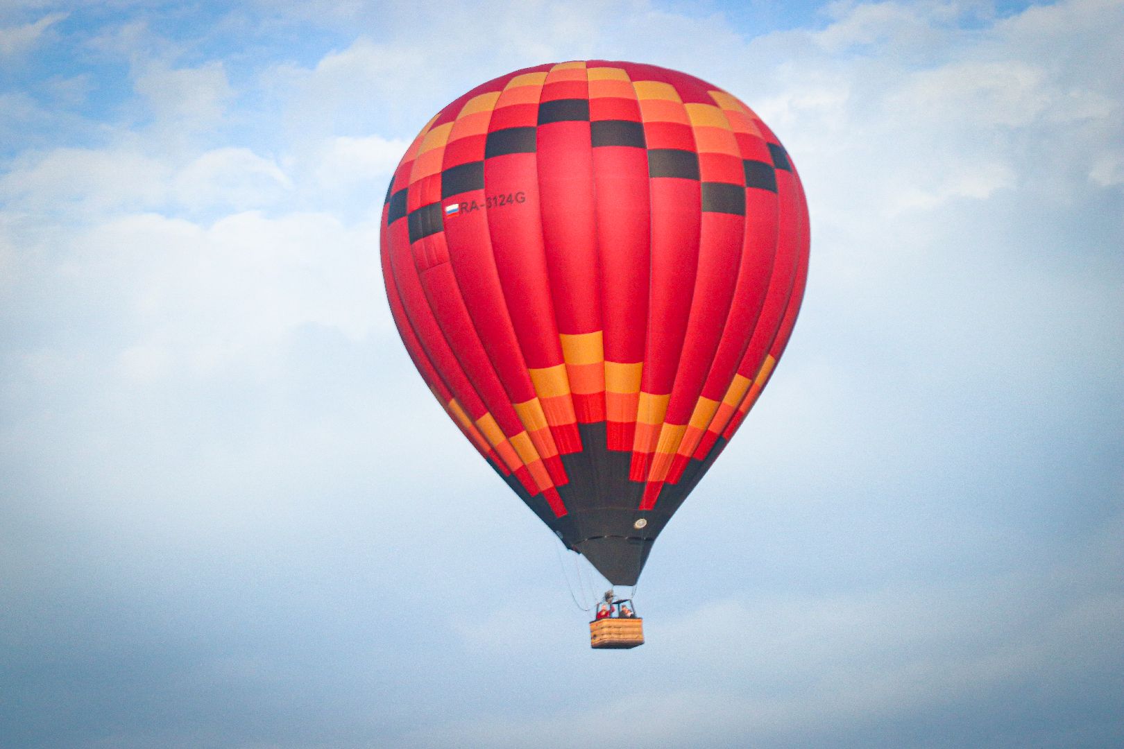 клин, общество, день знаний, дети, полет теплового аэростата,