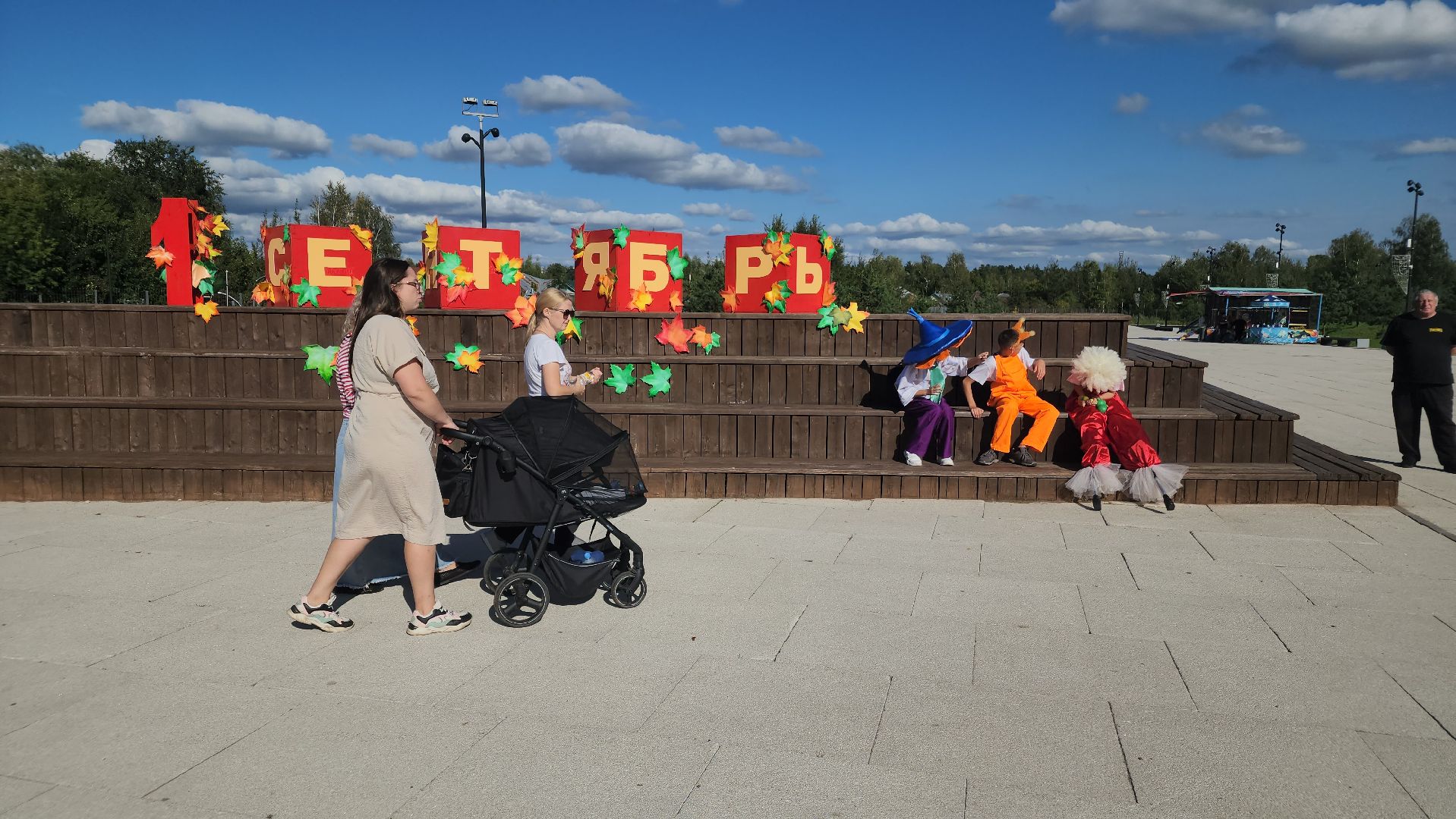 парад первоклассников, орехово-зуевский округ,