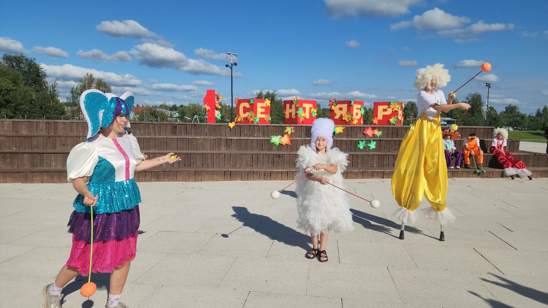 парад первоклассников, орехово-зуевский округ,