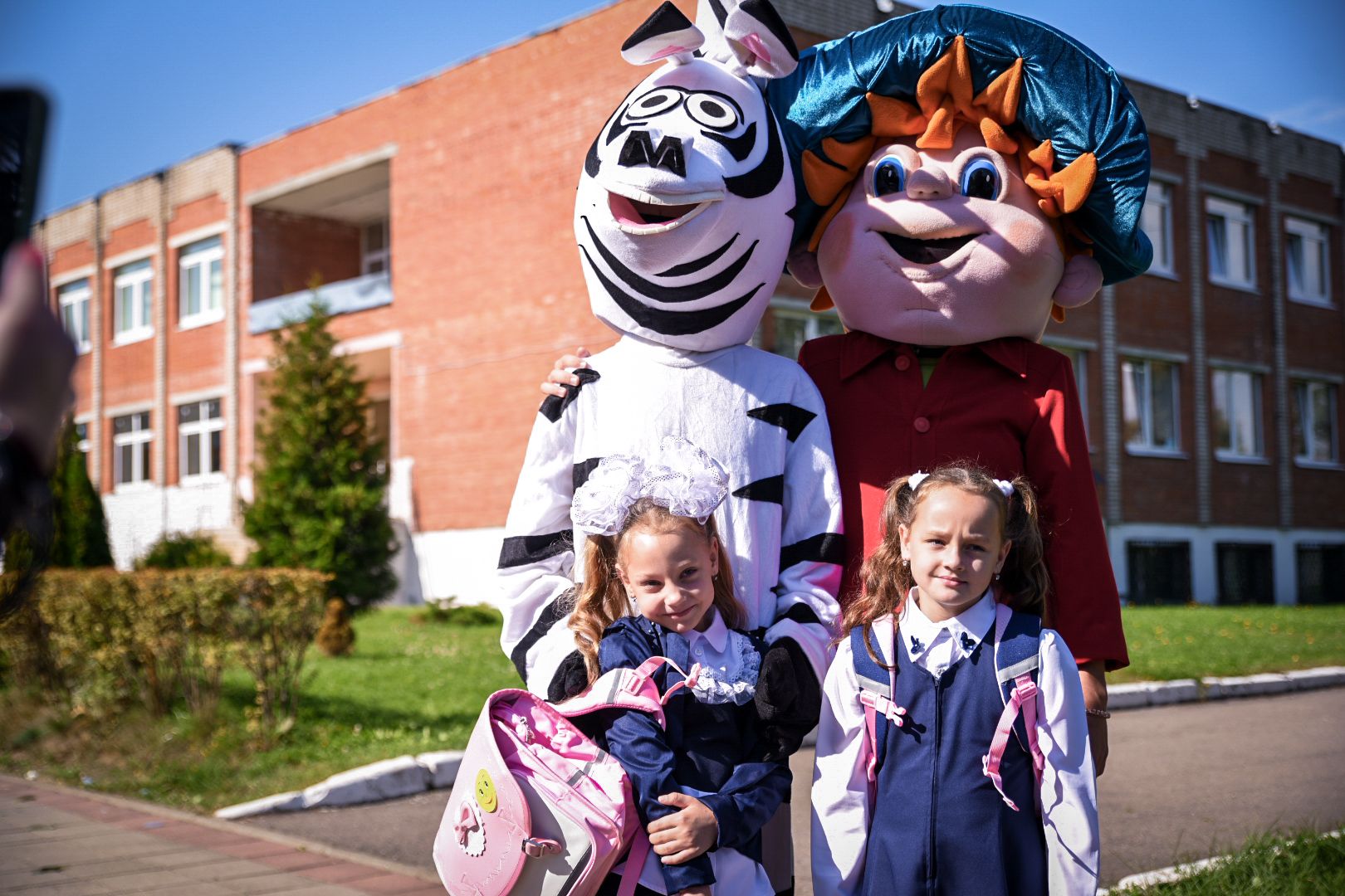 бронницы, день знаний, 1 сентября , дети, первоклассники,