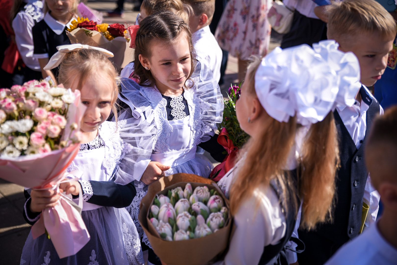 бронницы, день знаний, 1 сентября , дети, первоклассники,