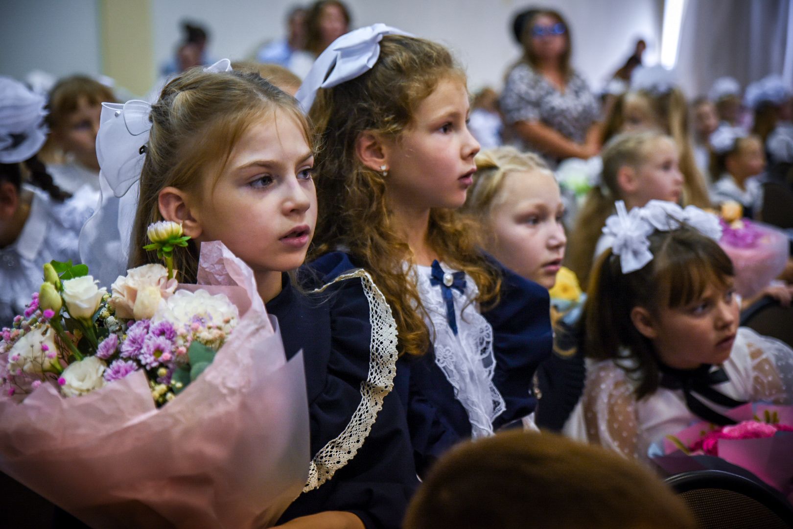 бронницы, день знаний, 1 сентября , дети, первоклассники,