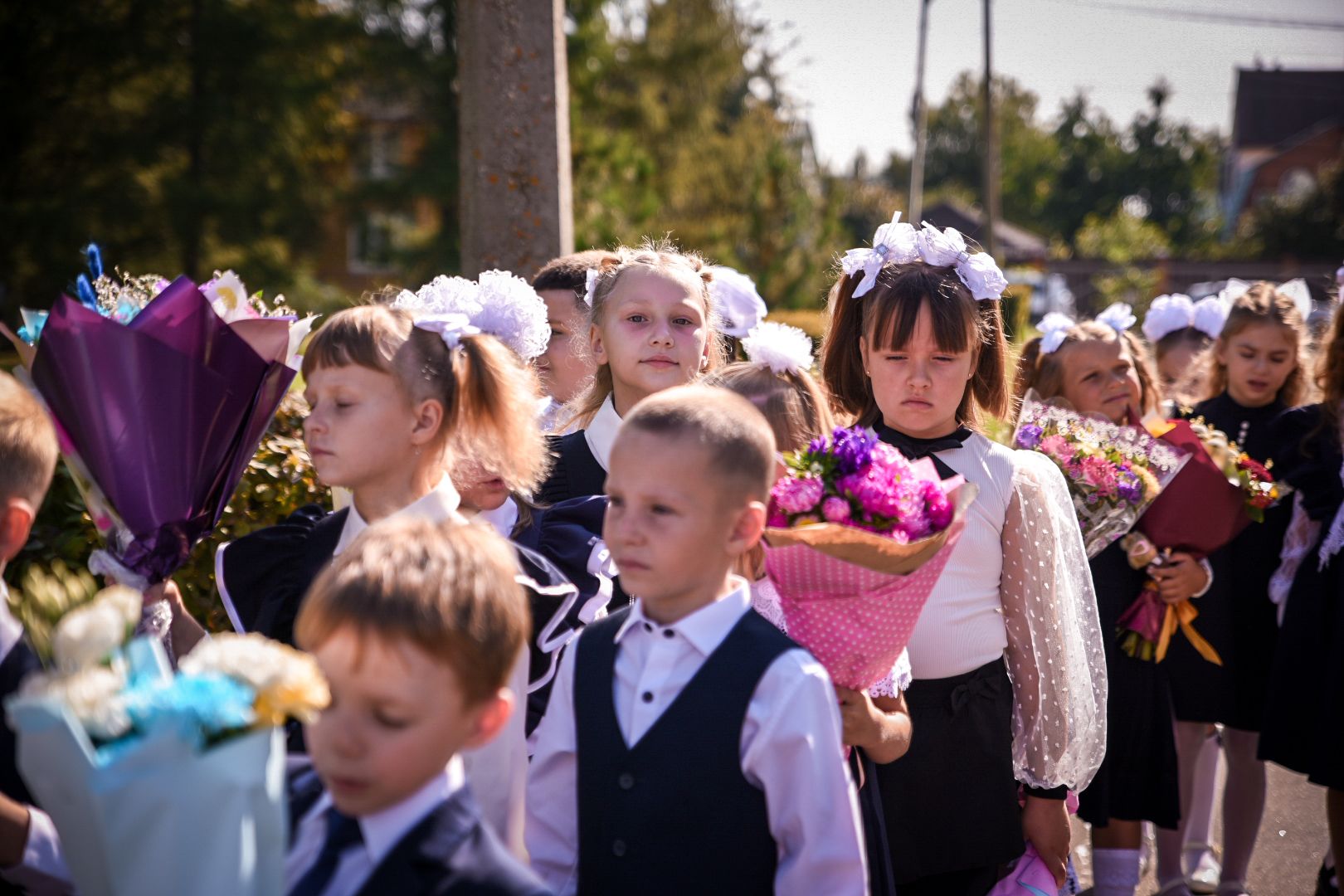 бронницы, день знаний, 1 сентября , дети, первоклассники,