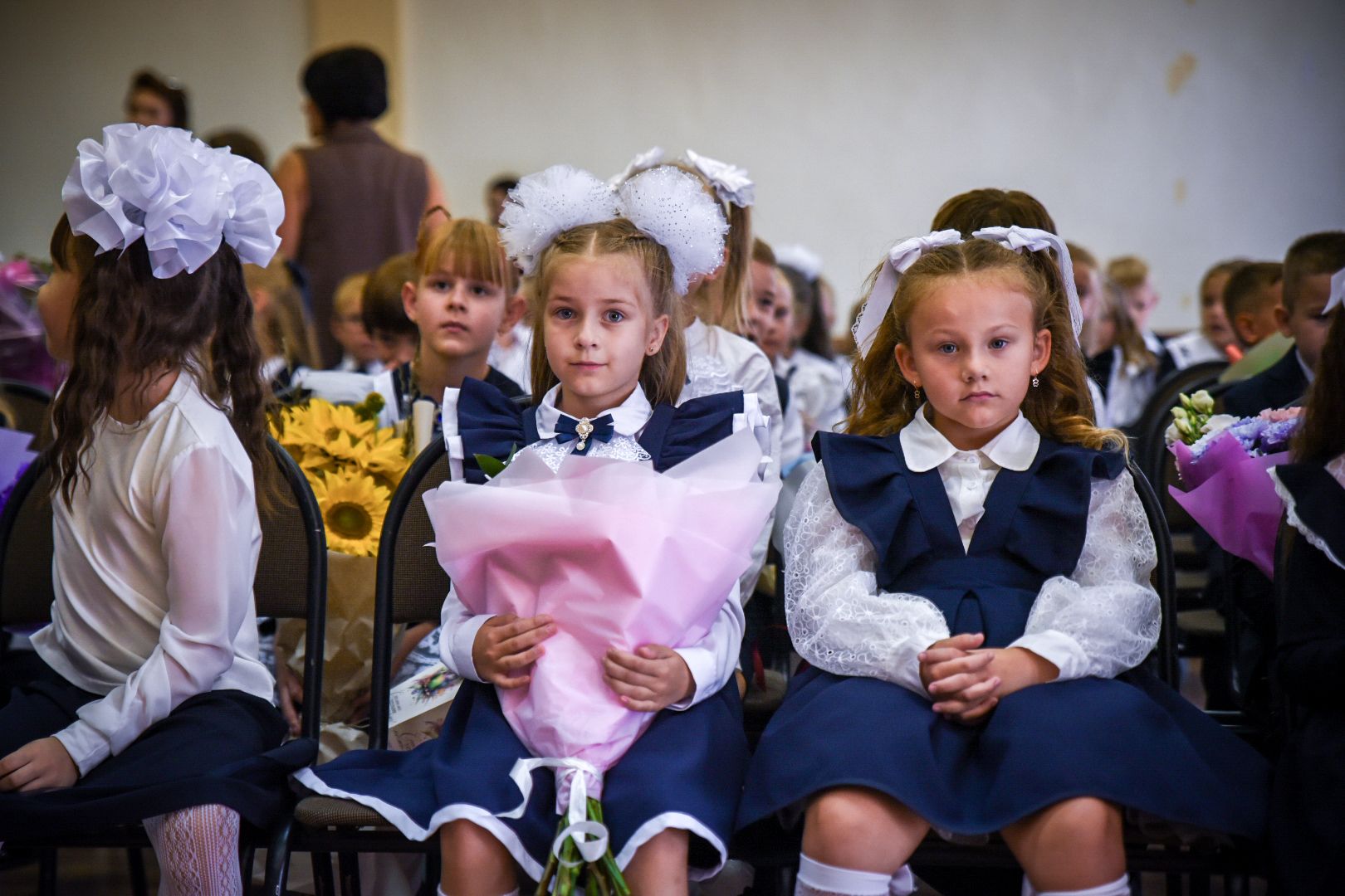 бронницы, день знаний, 1 сентября , дети, первоклассники,