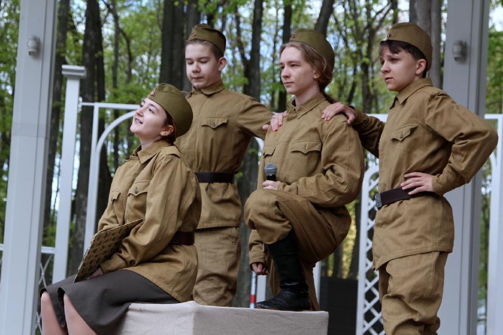 День Победы, праздник, парк, Воскресенск