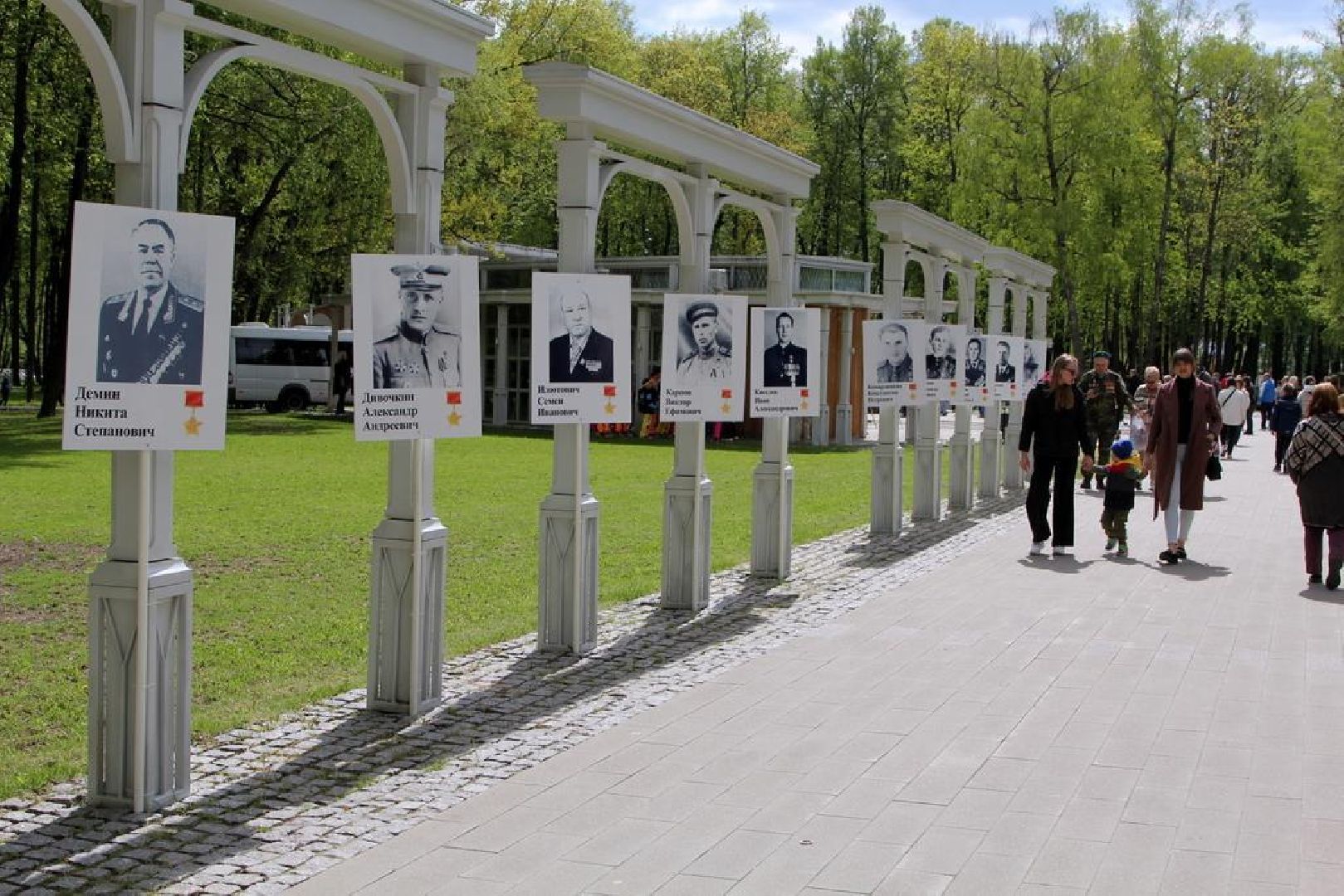 День Победы, праздник, парк, Воскресенск