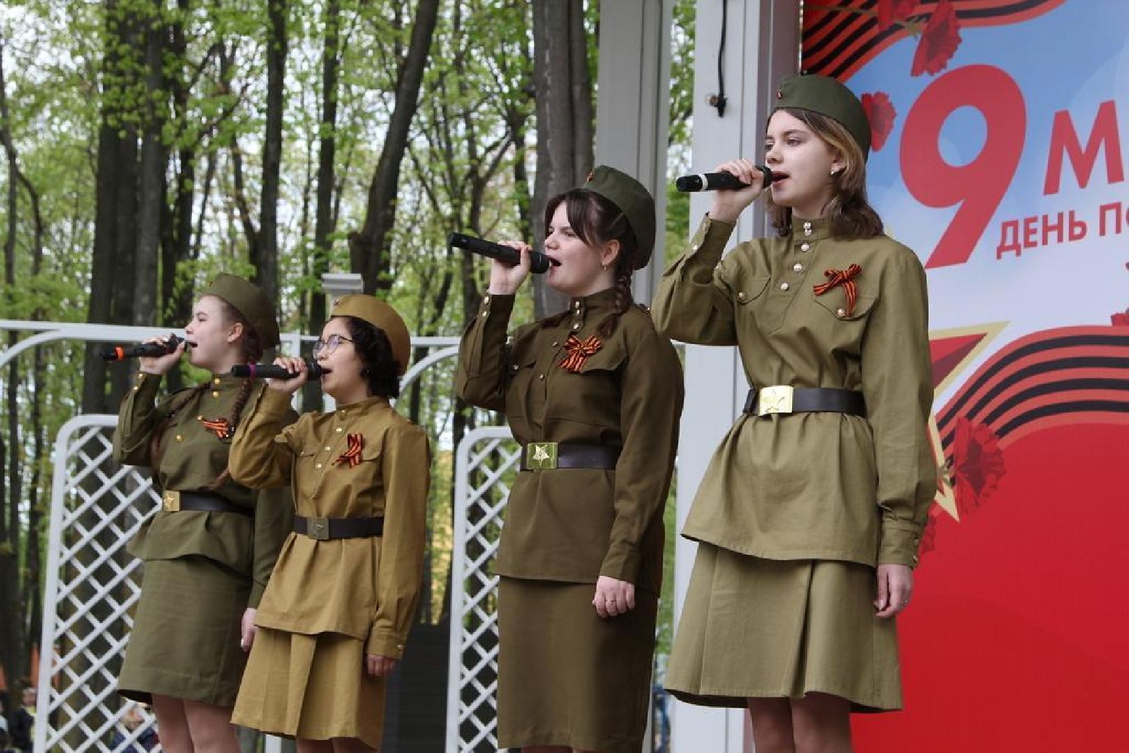 День Победы, праздник, парк, Воскресенск