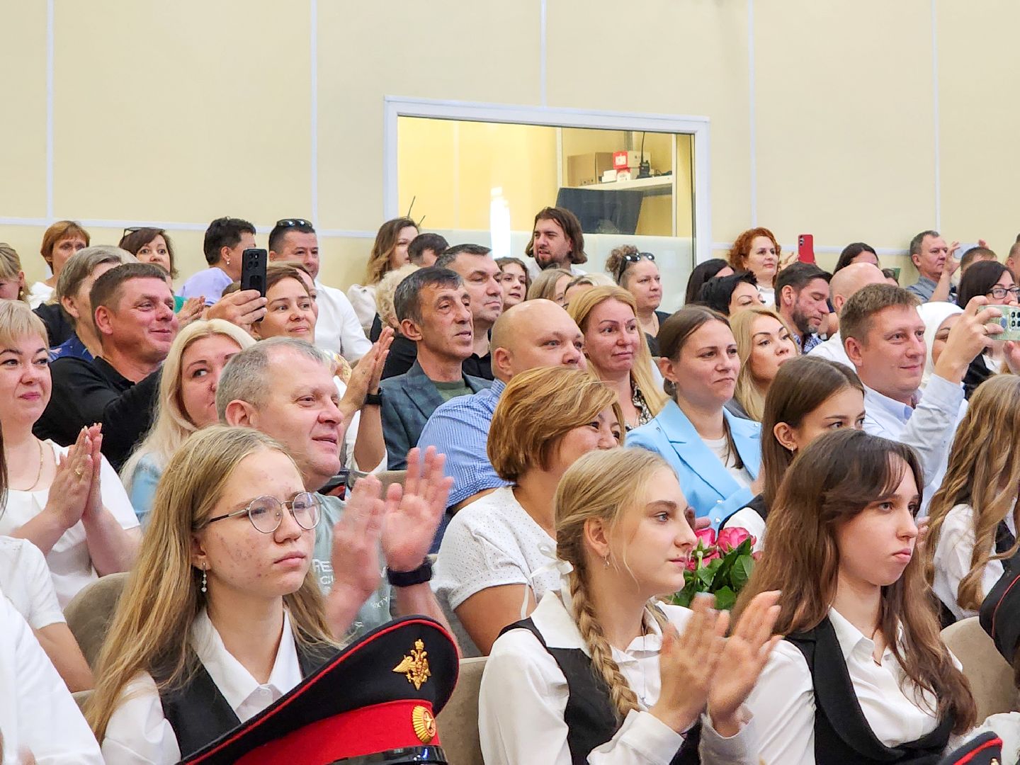 Подольск, День знаний, школа на 1100 мест, 1 сентября, Линейка,