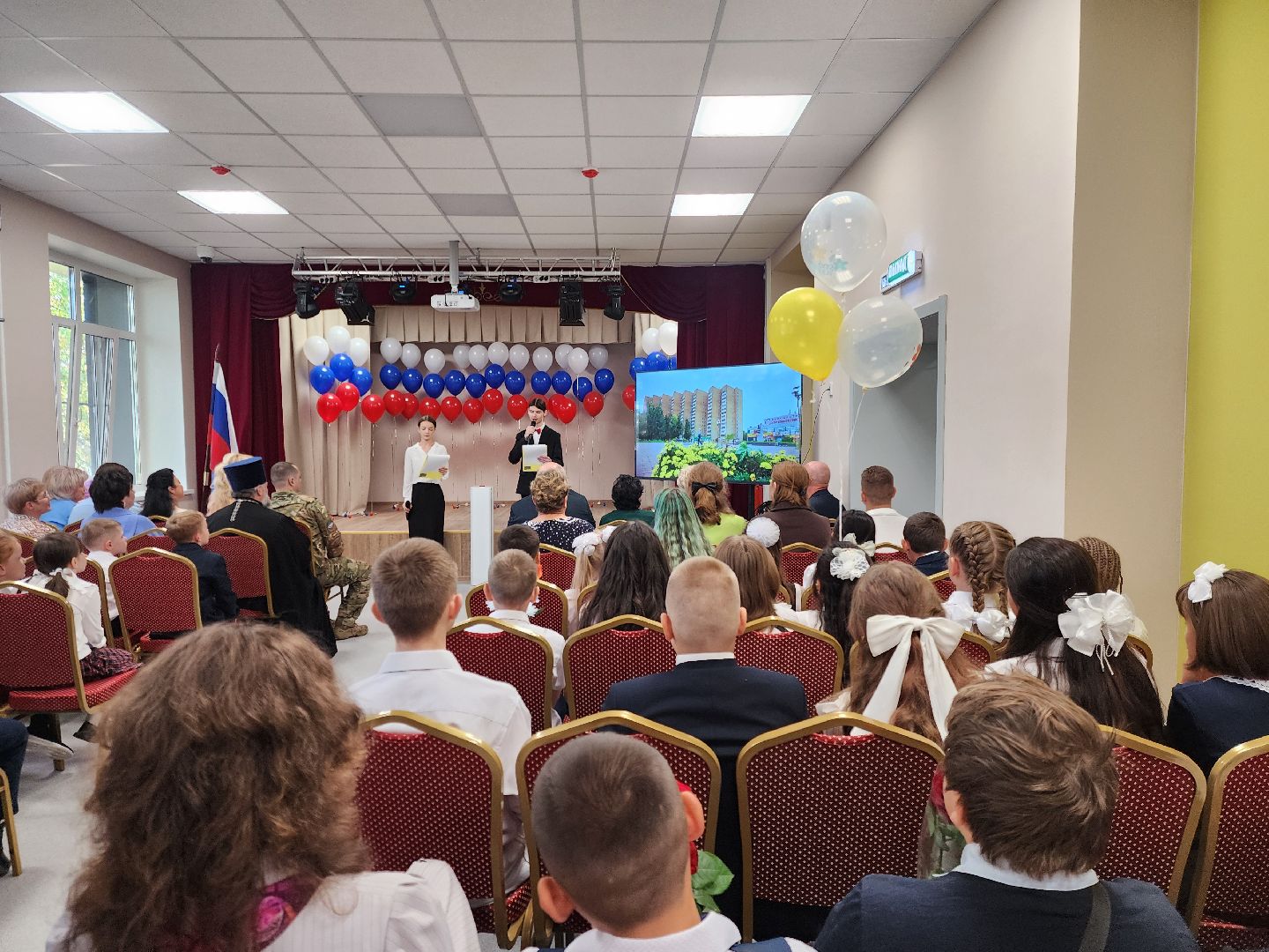 электросталь, школа, день знаний, образование, 1 сентября, капитальный ремонт школы,