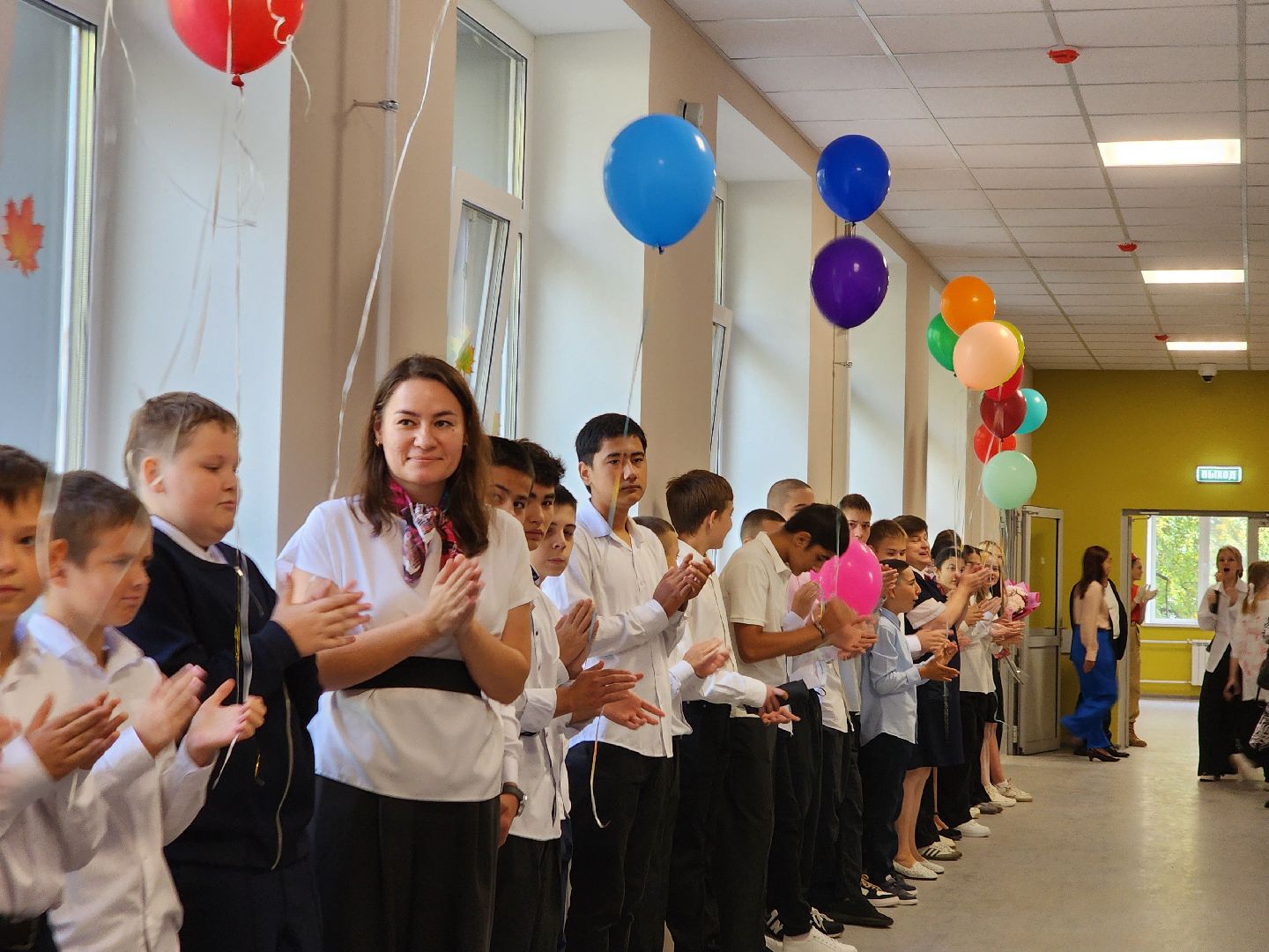 электросталь, школа, день знаний, образование, 1 сентября, капитальный ремонт школы,