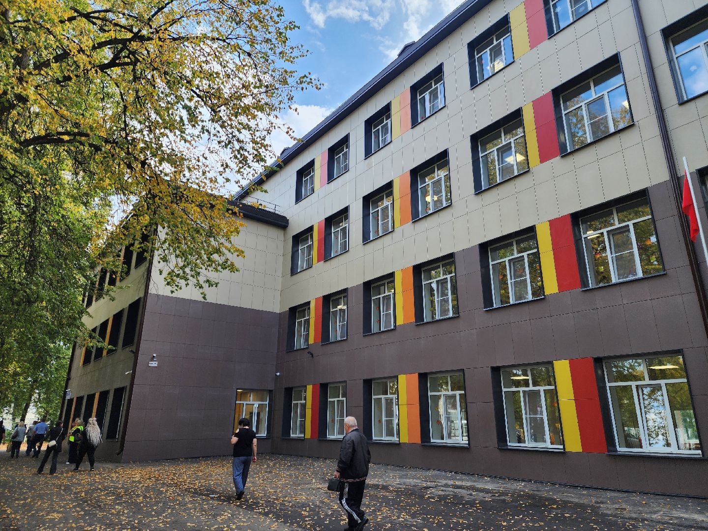 электросталь, школа, день знаний, образование, 1 сентября, капитальный ремонт школы,