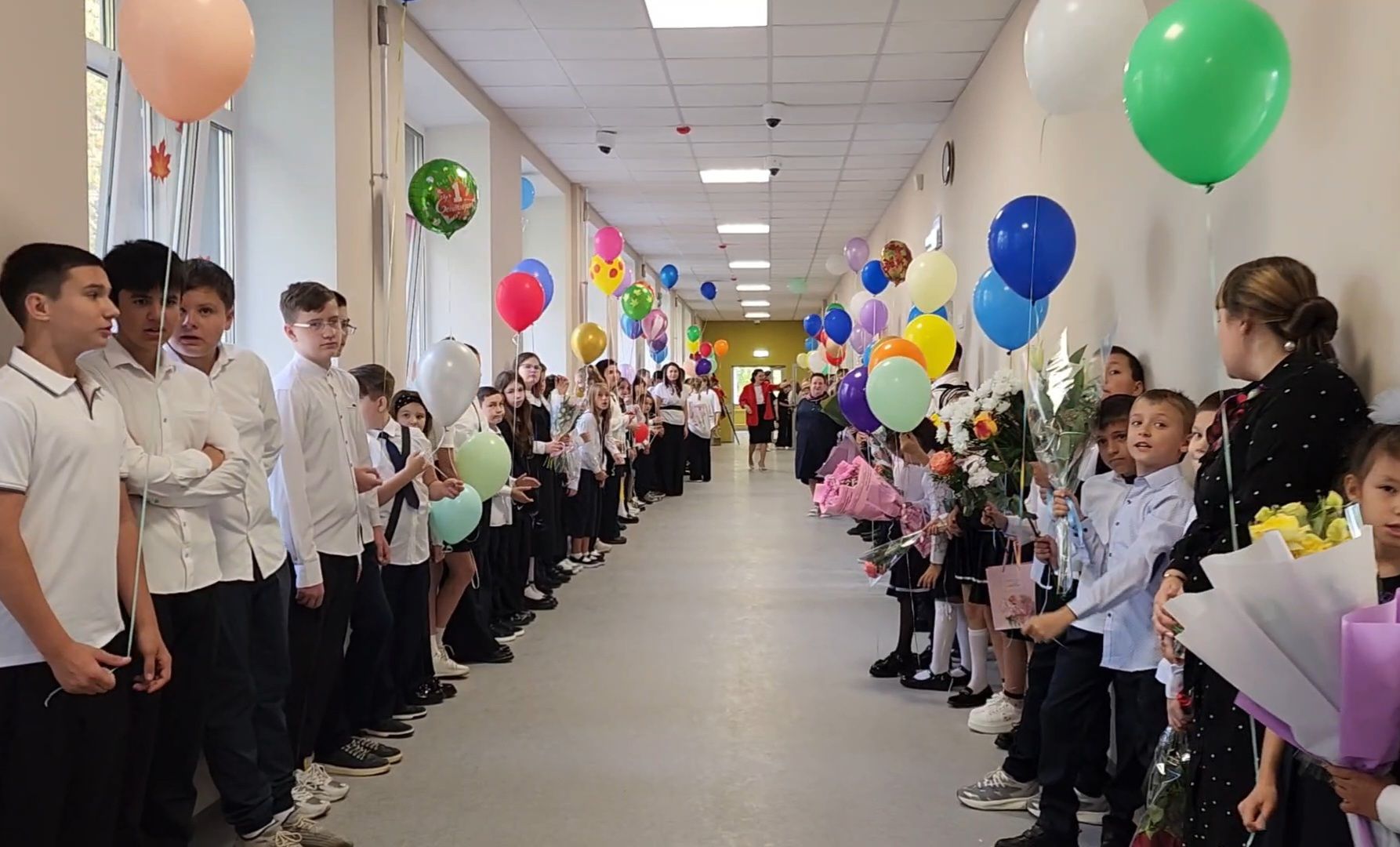 электросталь, школа, день знаний, образование, 1 сентября, капитальный ремонт школы,