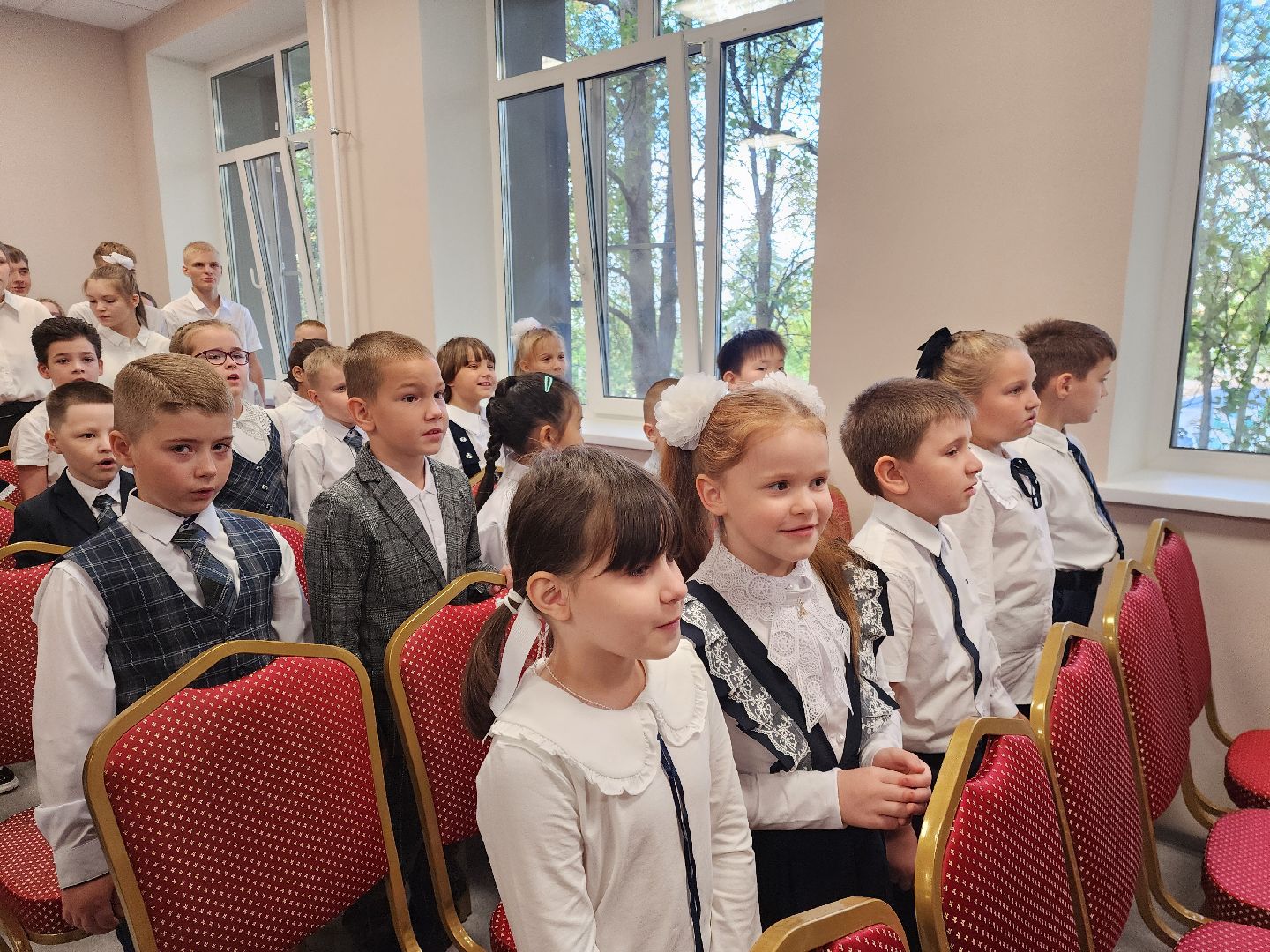 электросталь, школа, день знаний, образование, 1 сентября, капитальный ремонт школы,