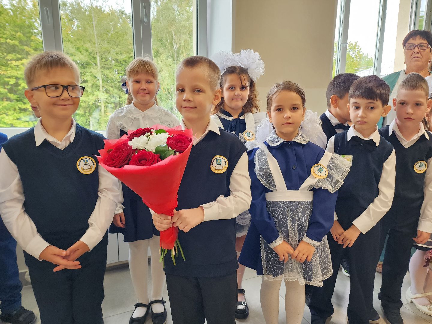 солнечногорск, школа , дети , день знаний, первоклассники,