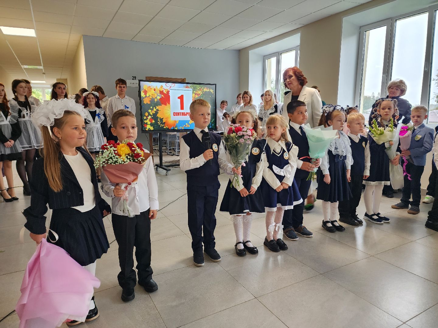 солнечногорск, школа , дети , день знаний, первоклассники,