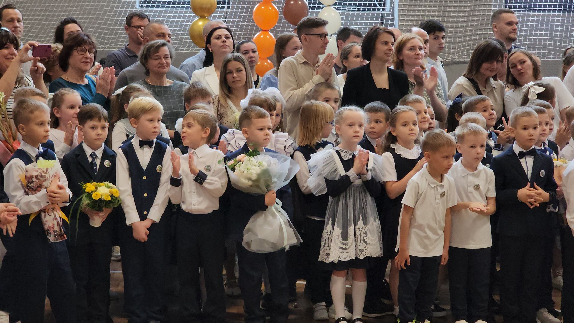 пушкинский городской округ, первое сентября, 1 сентября, новая школа, линейка,