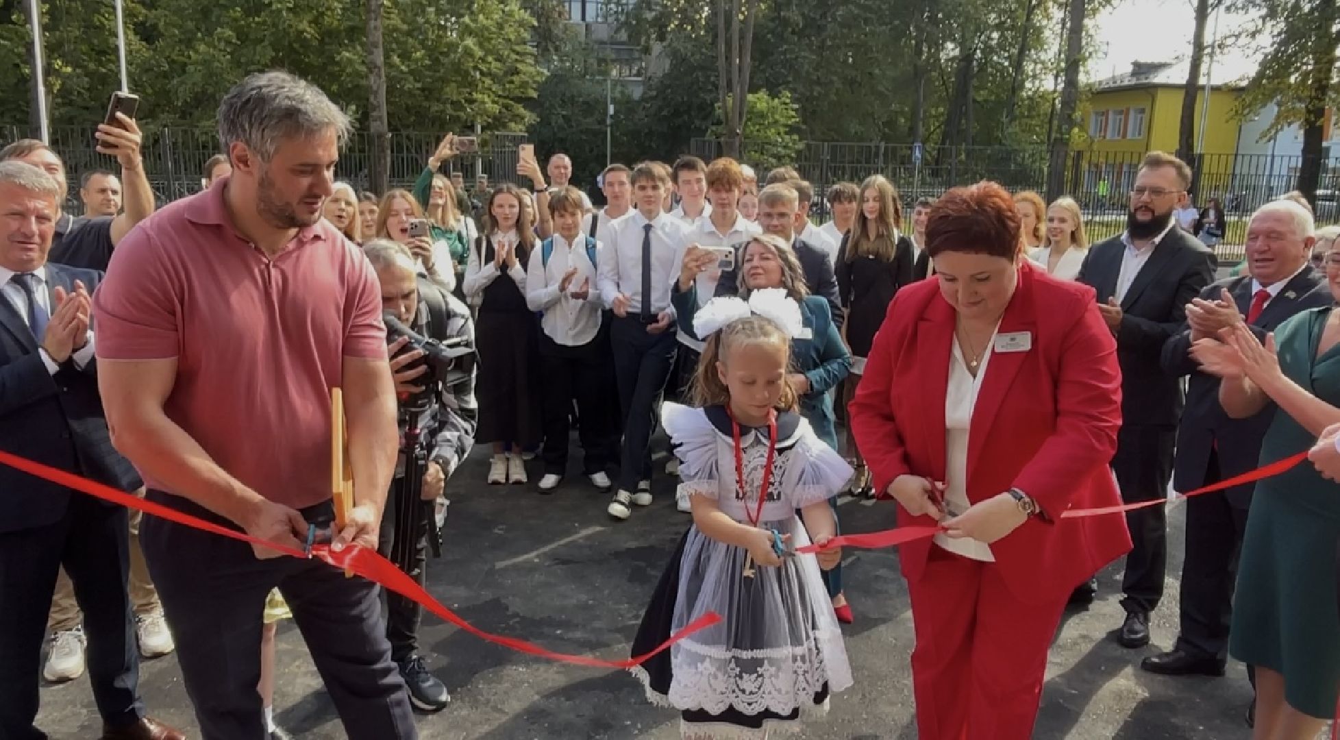 наро-фоминский городской округ, капитальный ремонт школ, день знаний , наро-фоминская первая школа,олег рожнов,