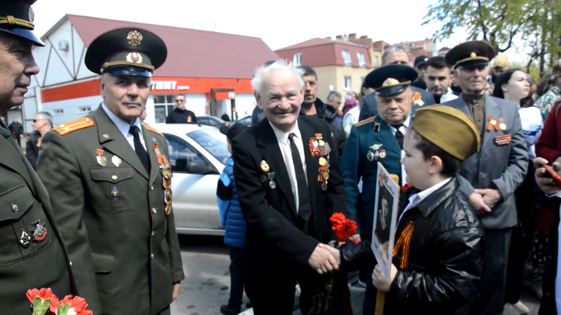 Шатура, поздравление ветерана, ВОВ, 9 мая, исполнение мечты