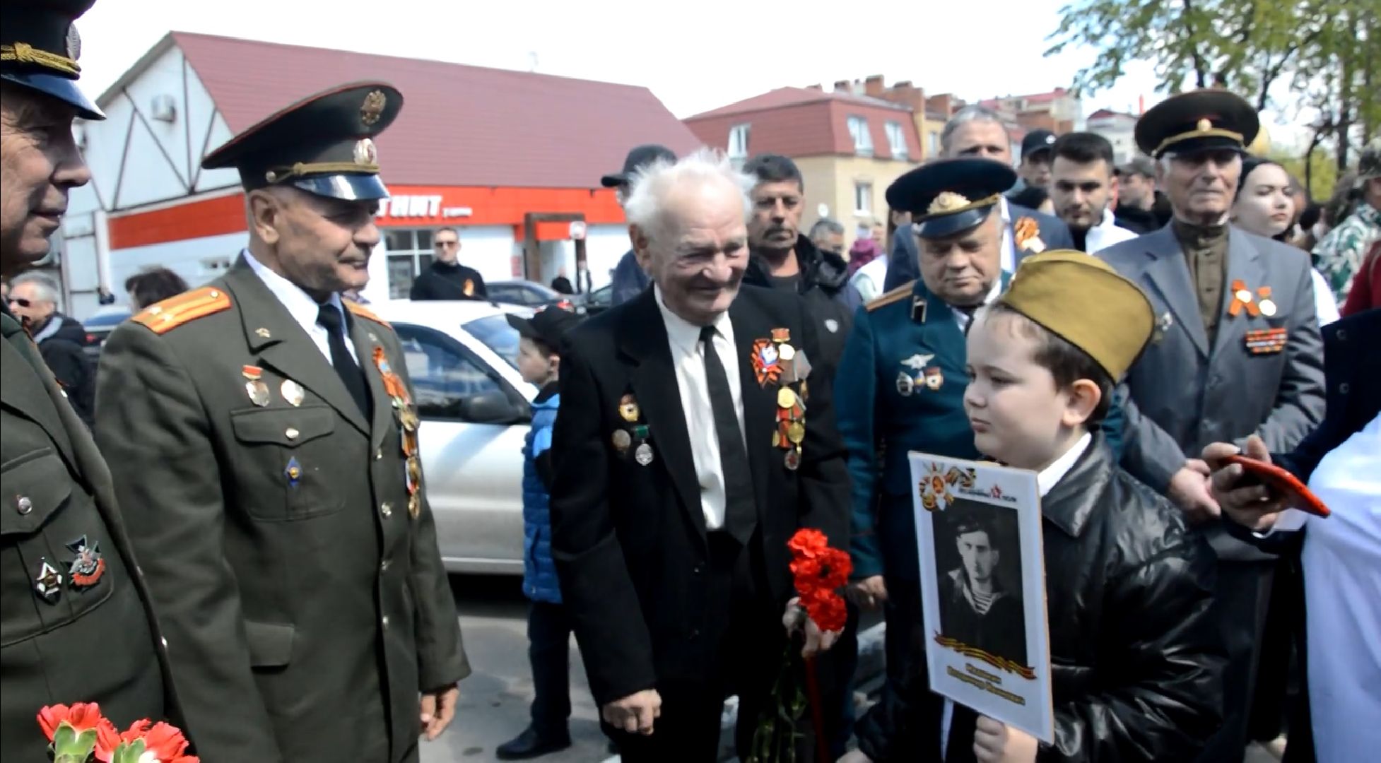 Шатура, поздравление ветерана, ВОВ, 9 мая, исполнение мечты