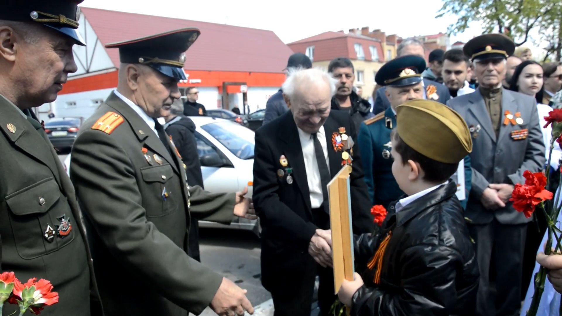 Шатура, поздравление ветерана, ВОВ, 9 мая, исполнение мечты