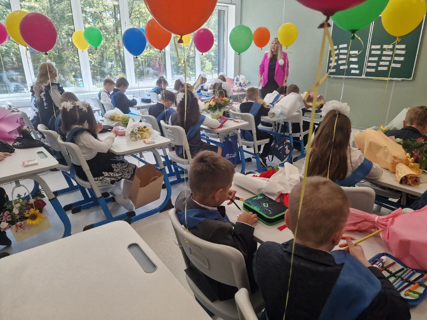 воскресенск, 1 сентября 2025, капитальный ремонт школы,