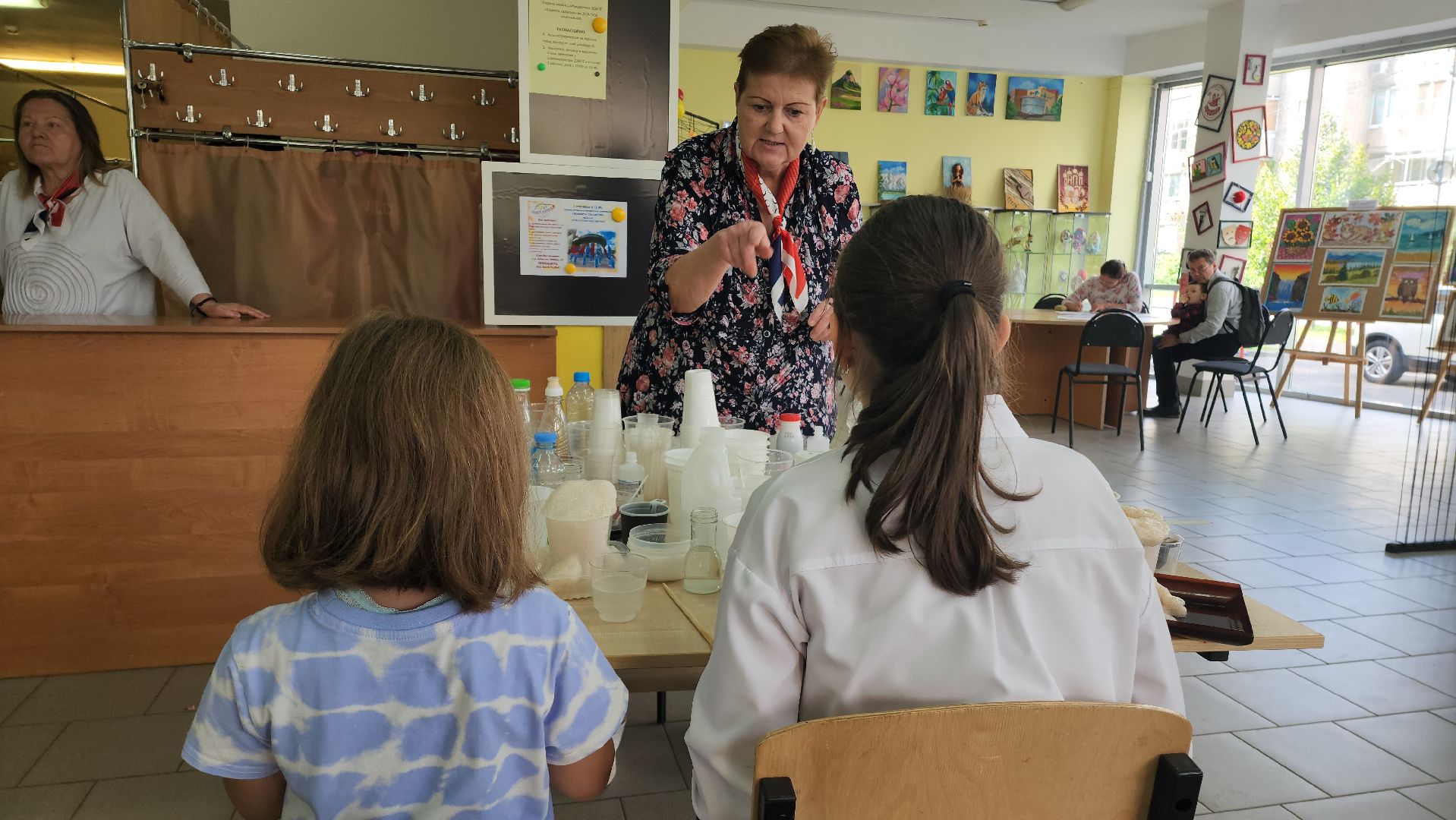 день открытых дверей, Лобня, детское творчество,