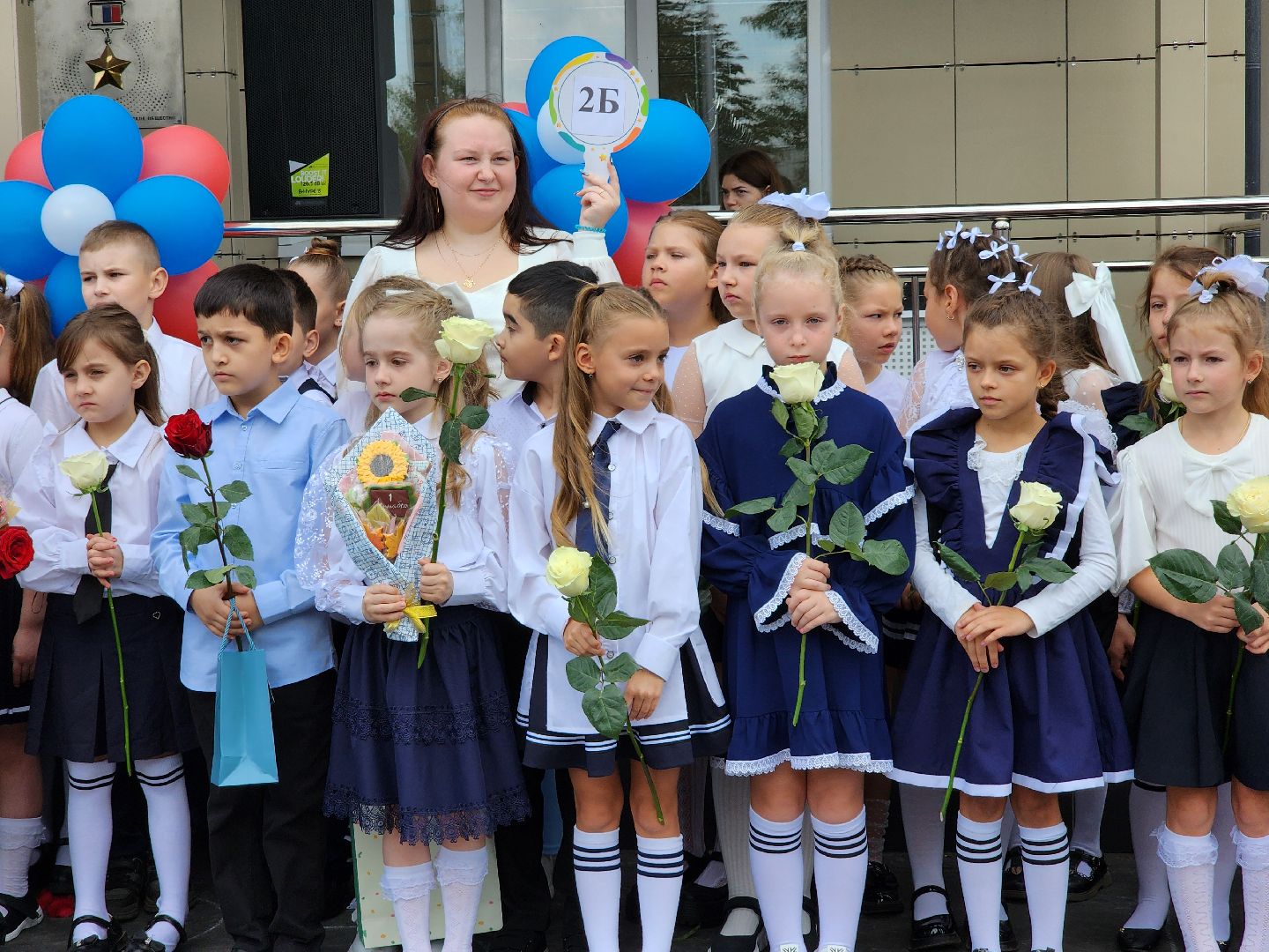 день знаний,  первое сентября, школьная линейка, рабочий поселок обухово, богородский городской округ,