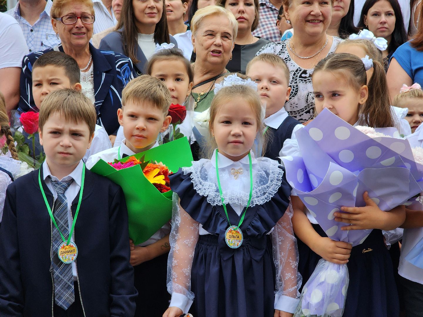 день знаний,  первое сентября, школьная линейка, рабочий поселок обухово, богородский городской округ,