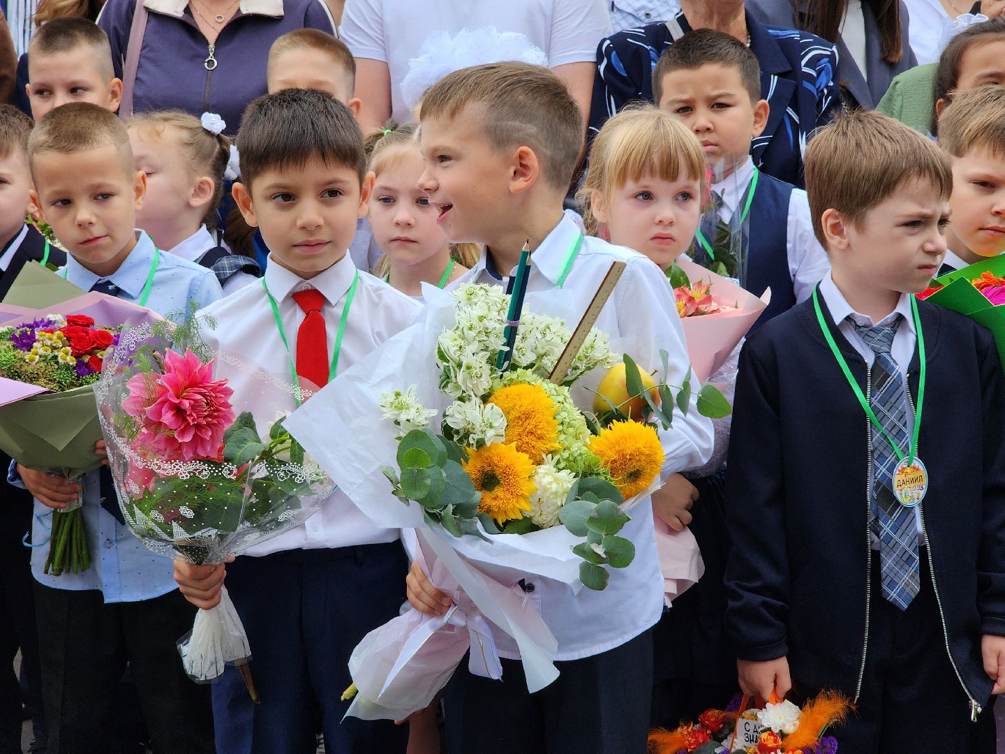 день знаний,  первое сентября, школьная линейка, рабочий поселок обухово, богородский городской округ,
