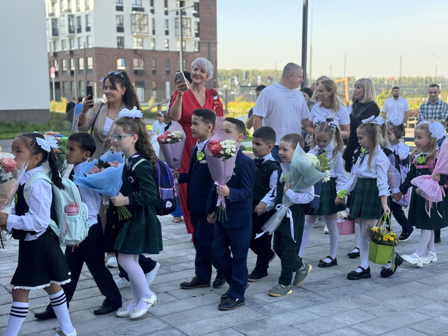 первое сентября, день знаний в школе, оц старт, первоклассники, ленинский городской округ,