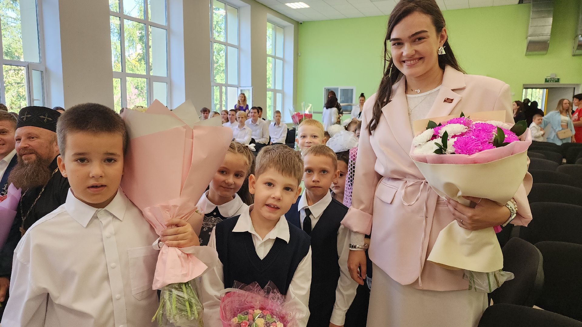 серпухов, подмосковье, открытие школы, 1 сентября,