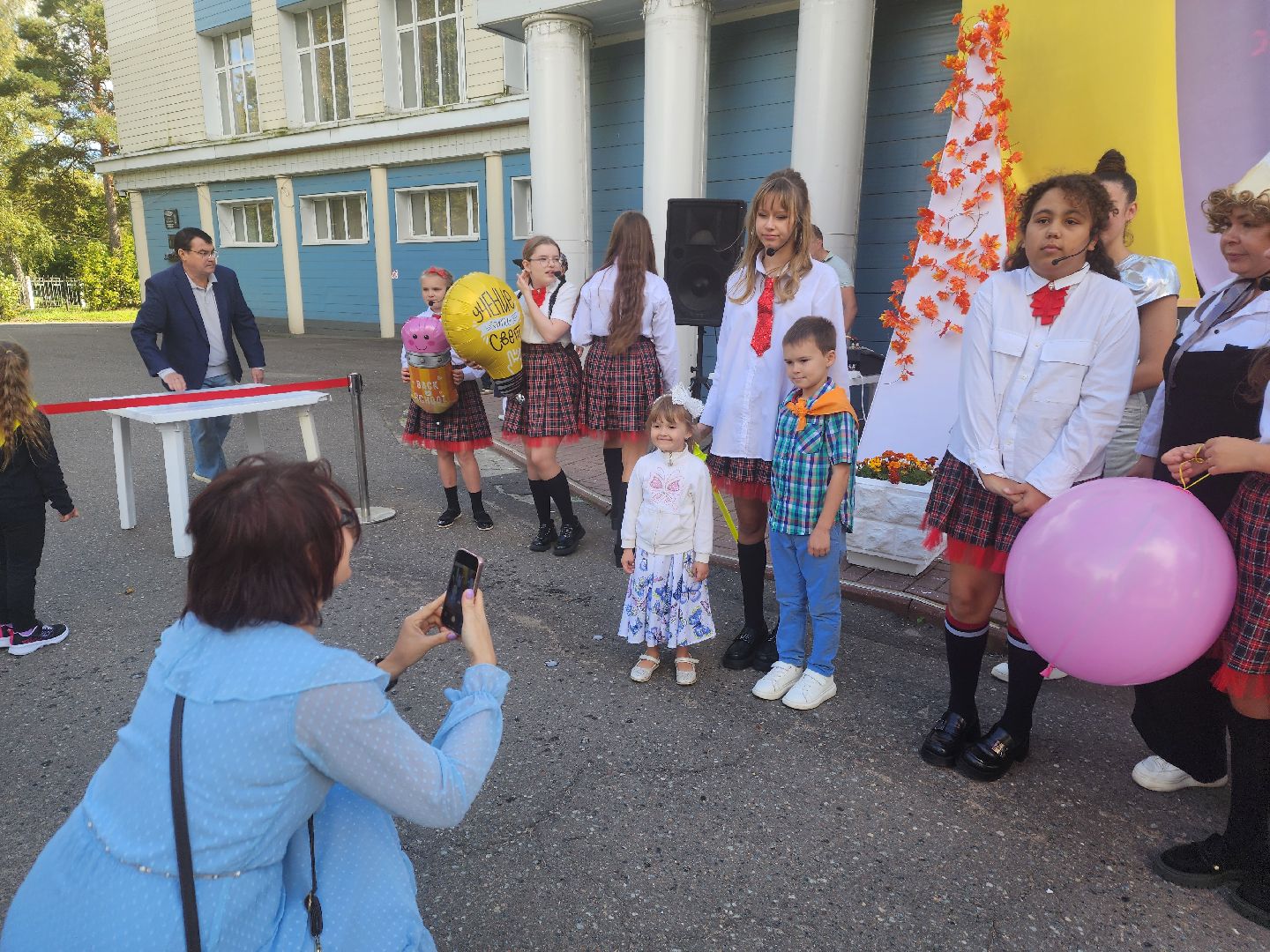красноармейск, городской округ пушкинский, день знаний, первоклассники,