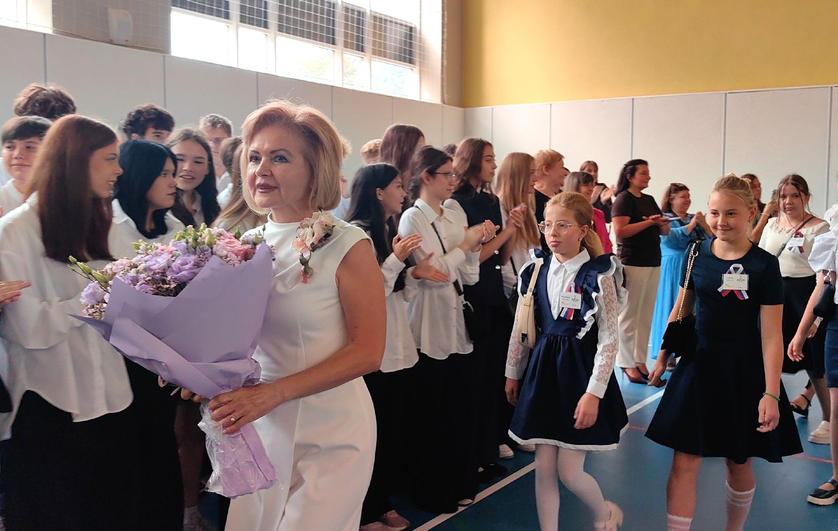 лицей, день знаний, творческие номера, первоклассники,