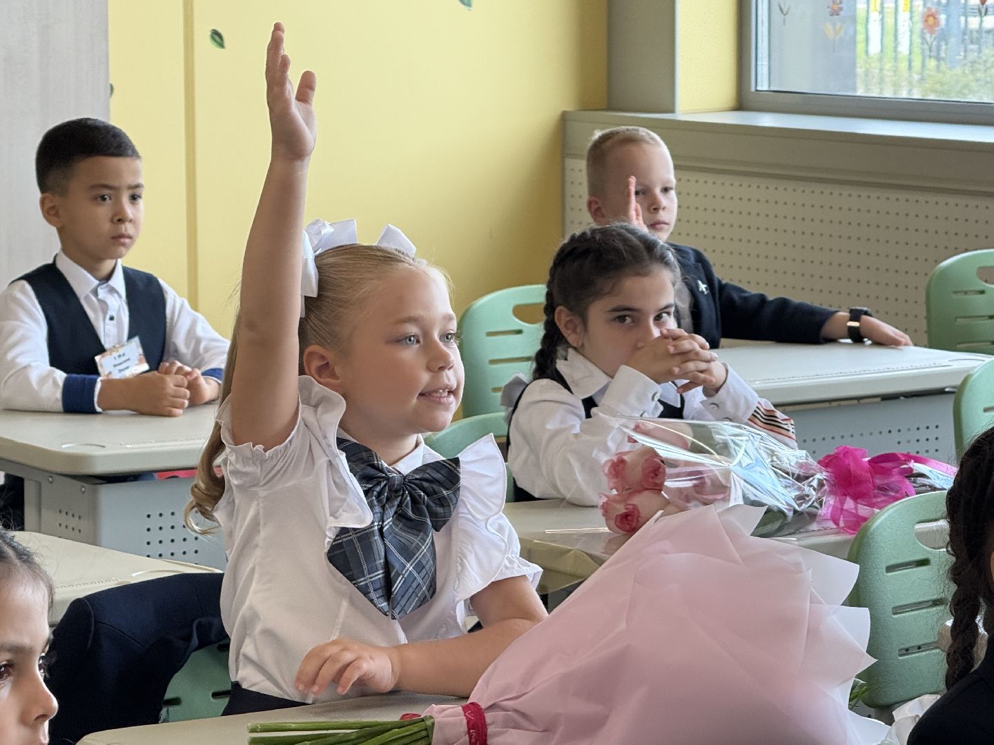 котельники парк, первоклассники подмосковья, школа, 1 сентября, День знаний,