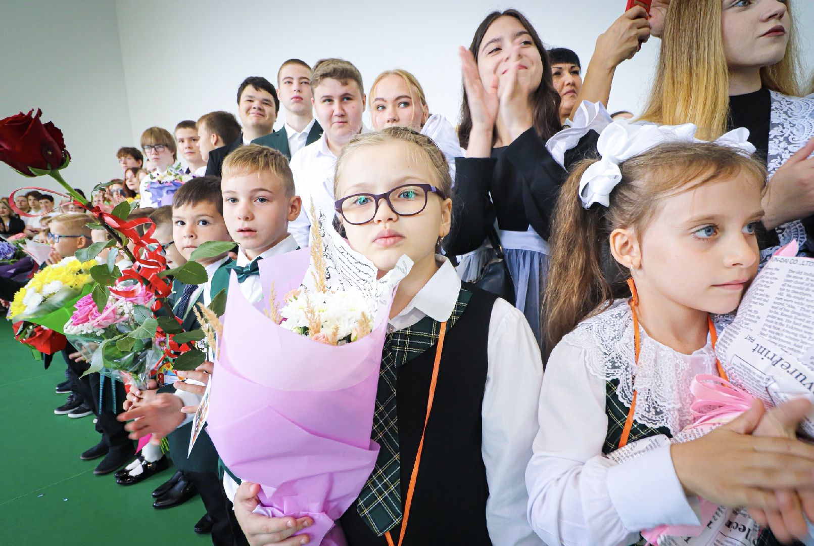 клин, дети, день знаний,  образование,