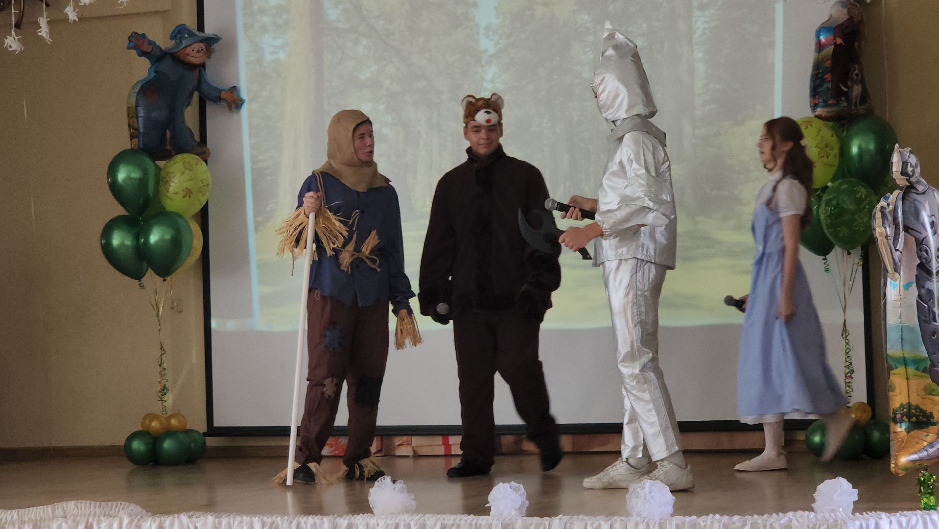 Люберцы, 1 сентября, спектакль, 4й лицей,