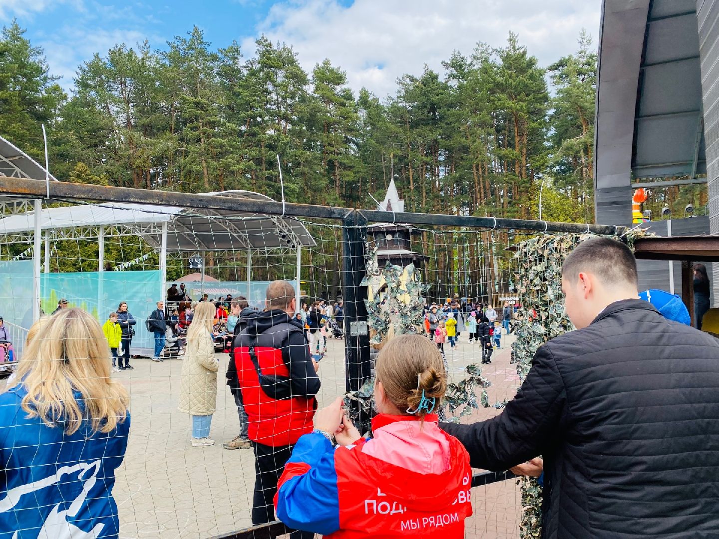 Домодедово, маскировочные сети, СВО, День Победы, 9 Мая