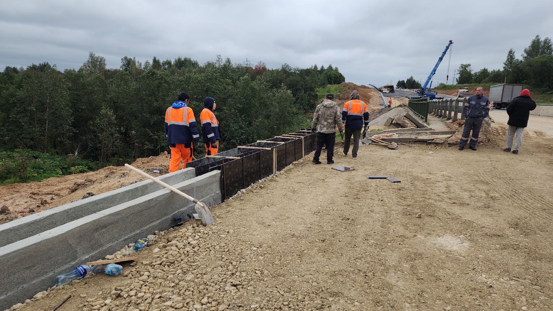 м-9, балтия, ремонт дороги, волоколамск,