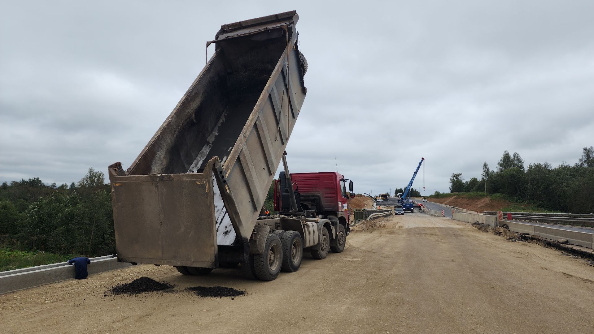 м-9, балтия, ремонт дороги, волоколамск,