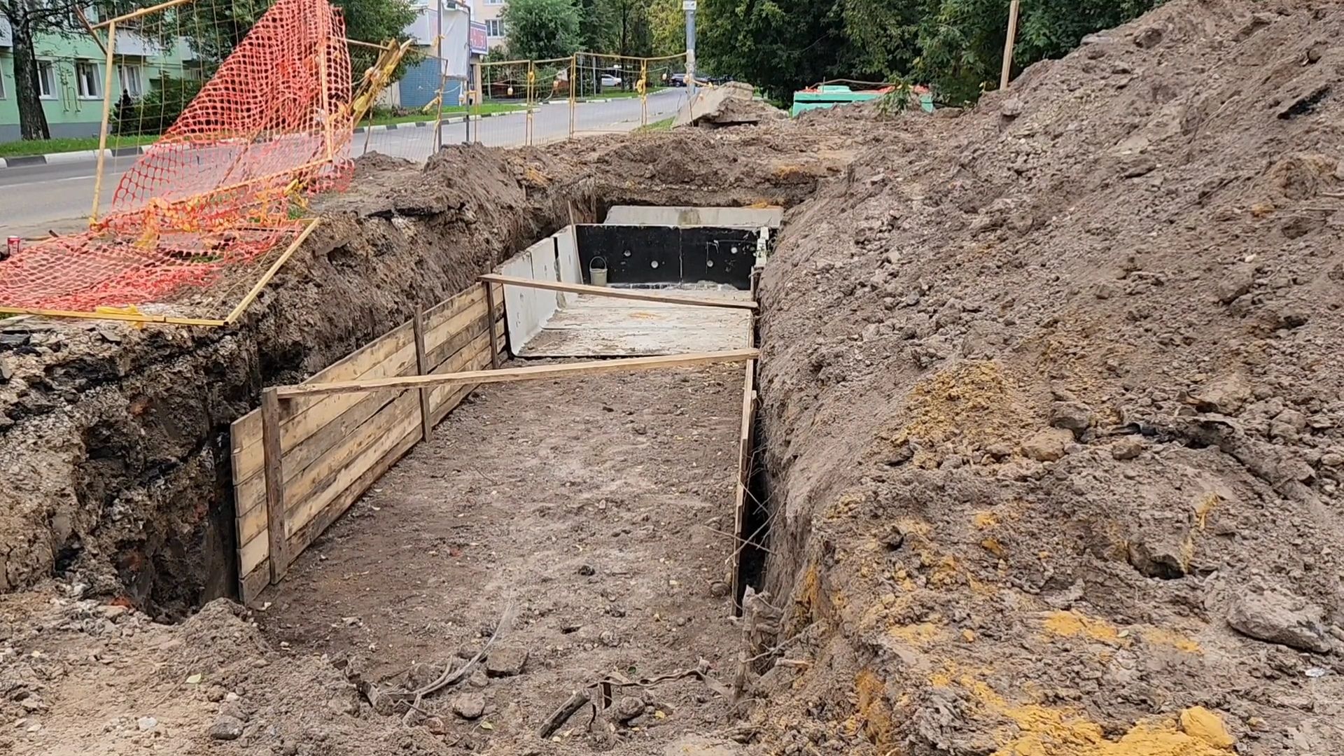 бронницы, строительство теплосетей в бронницах, жкх,