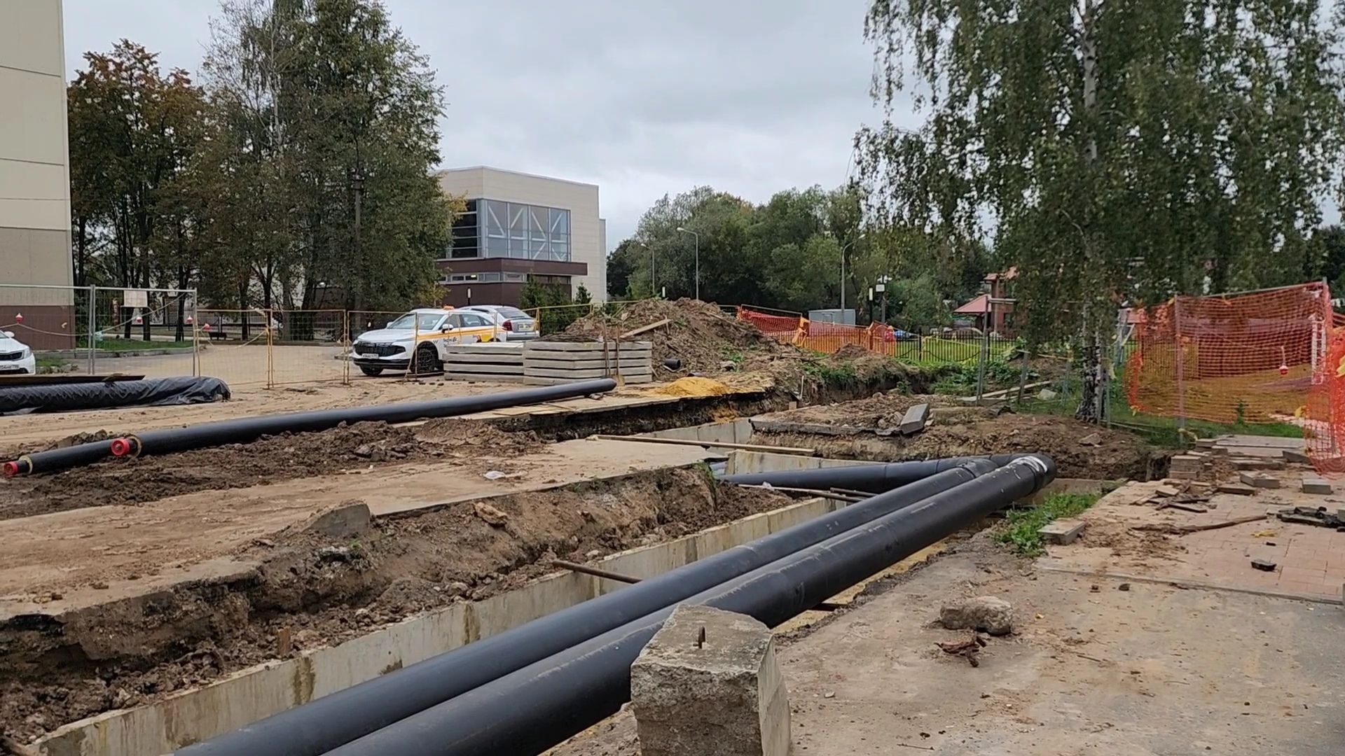 бронницы, строительство теплосетей в бронницах, жкх,