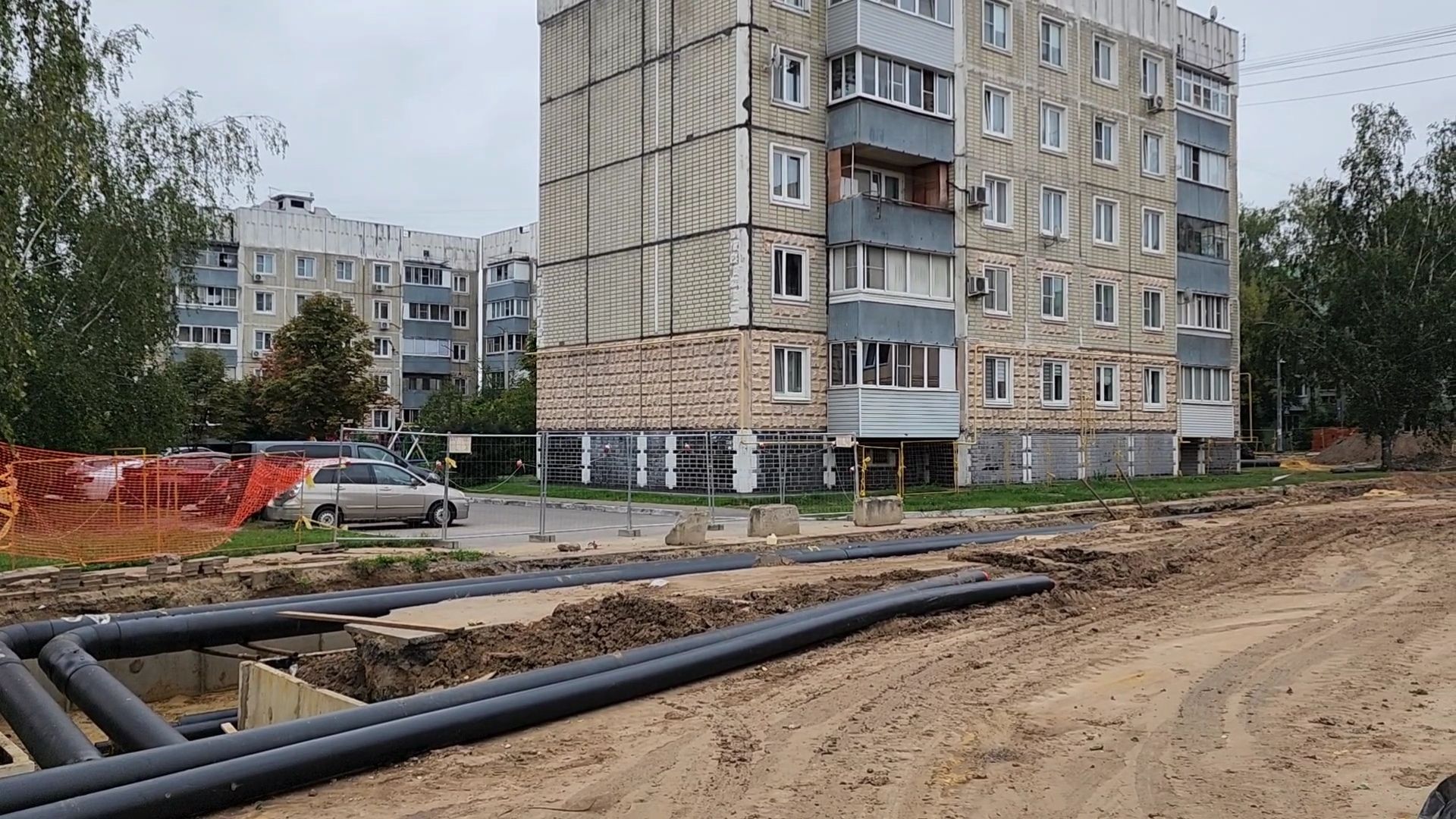 бронницы, строительство теплосетей в бронницах, жкх,