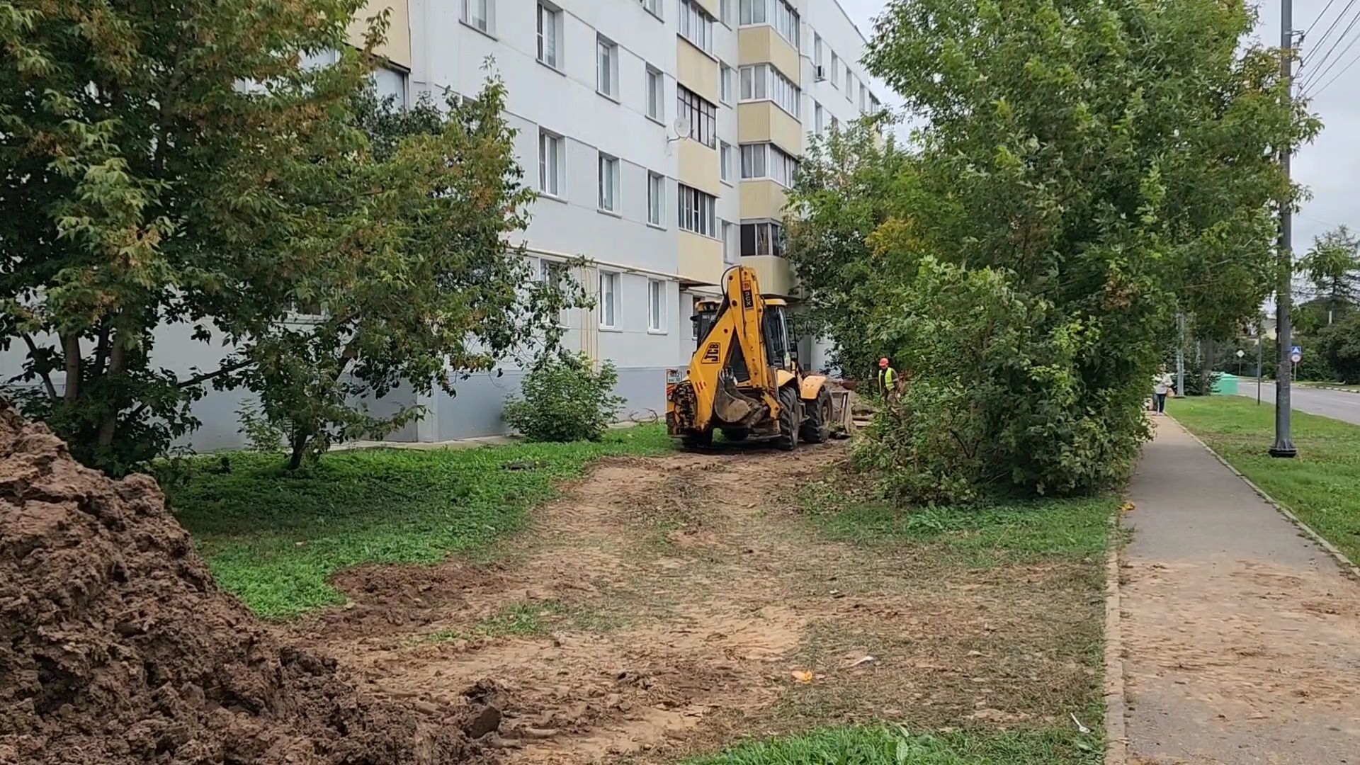 бронницы, строительство теплосетей в бронницах, жкх,