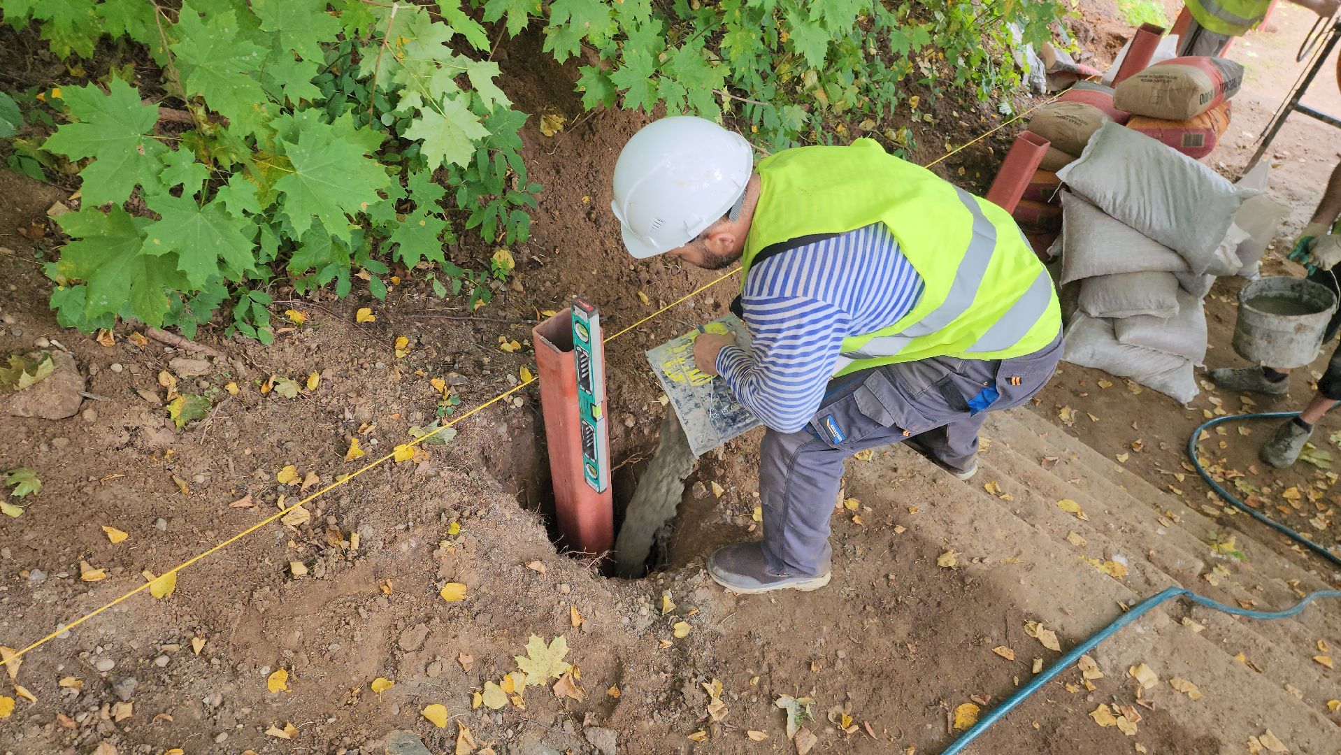 Руза , парк городок, благоустройство,