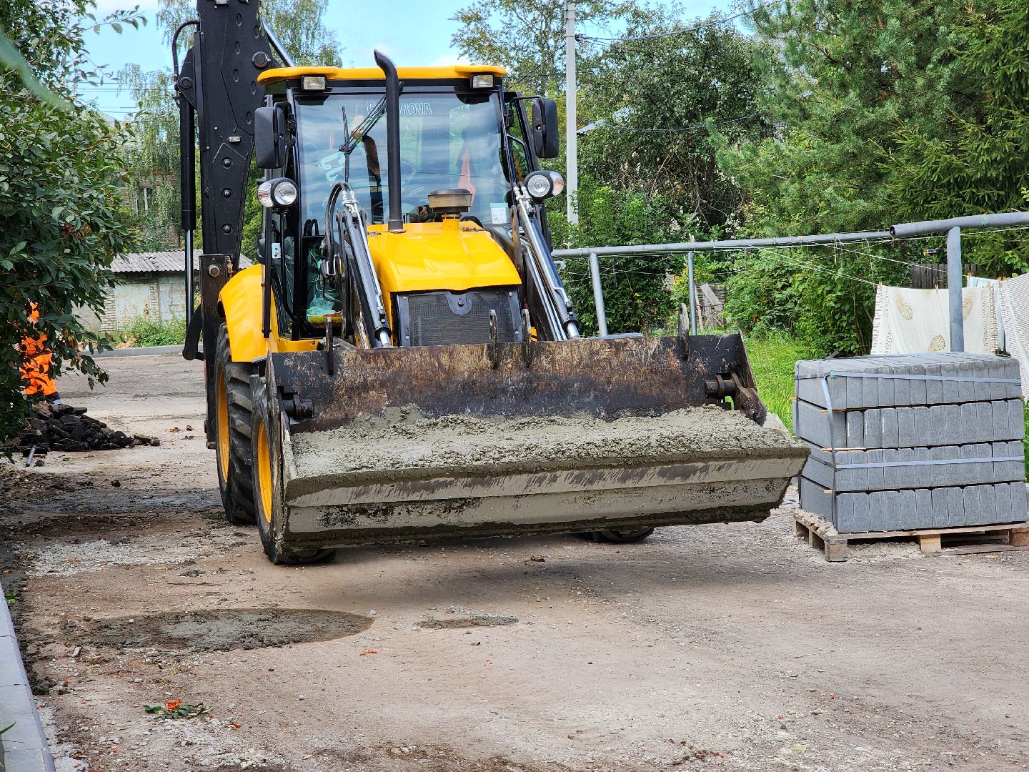 благоустройство дворовых территорий, комплексное благоустройство, дворовая территория, рабочий поселок обухово, богородский городской округ,