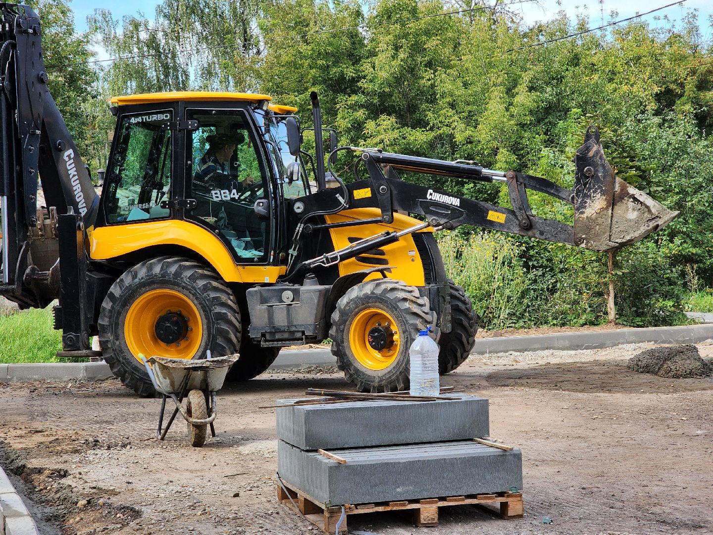 благоустройство дворовых территорий, комплексное благоустройство, дворовая территория, рабочий поселок обухово, богородский городской округ,