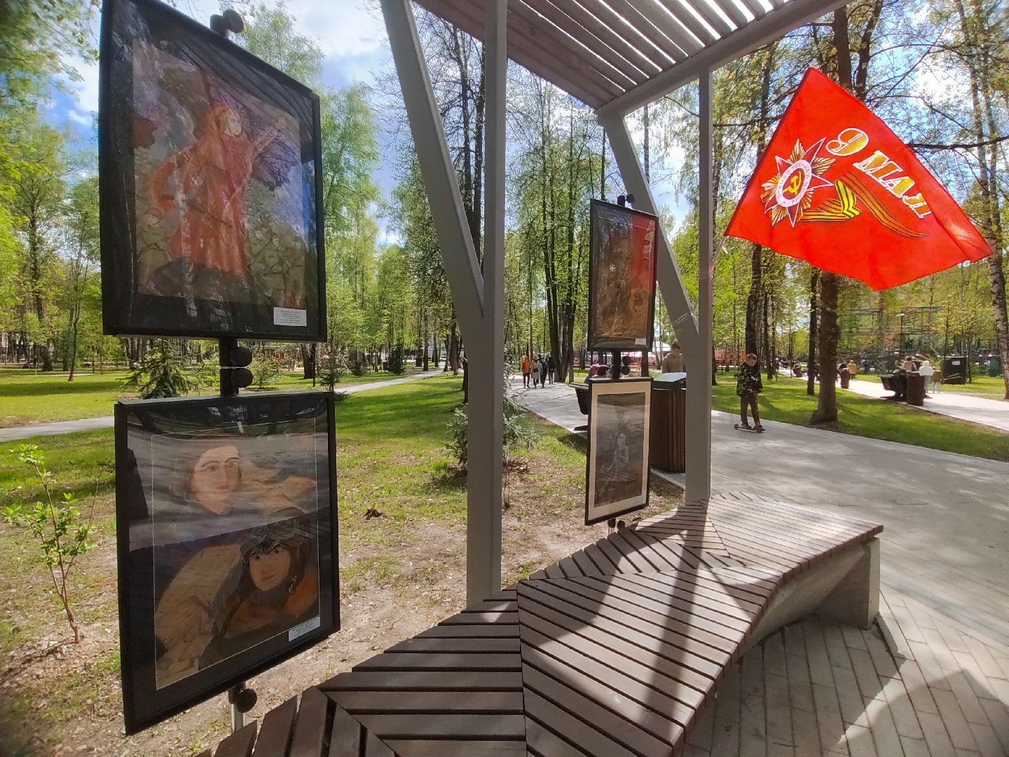 Пушкино, г.о. Пушкинский, выставка, ВОВ, 9 мая, День Победы